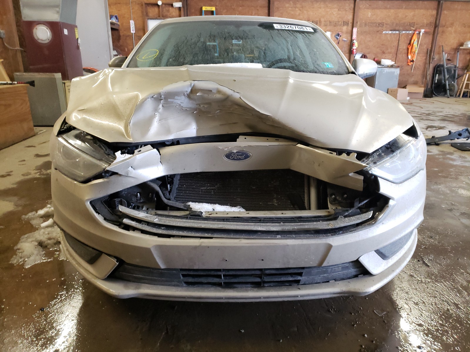 Photo 9 from auction – 2017 FORD FUSION S with VIN 3FA6P0G71HR282708