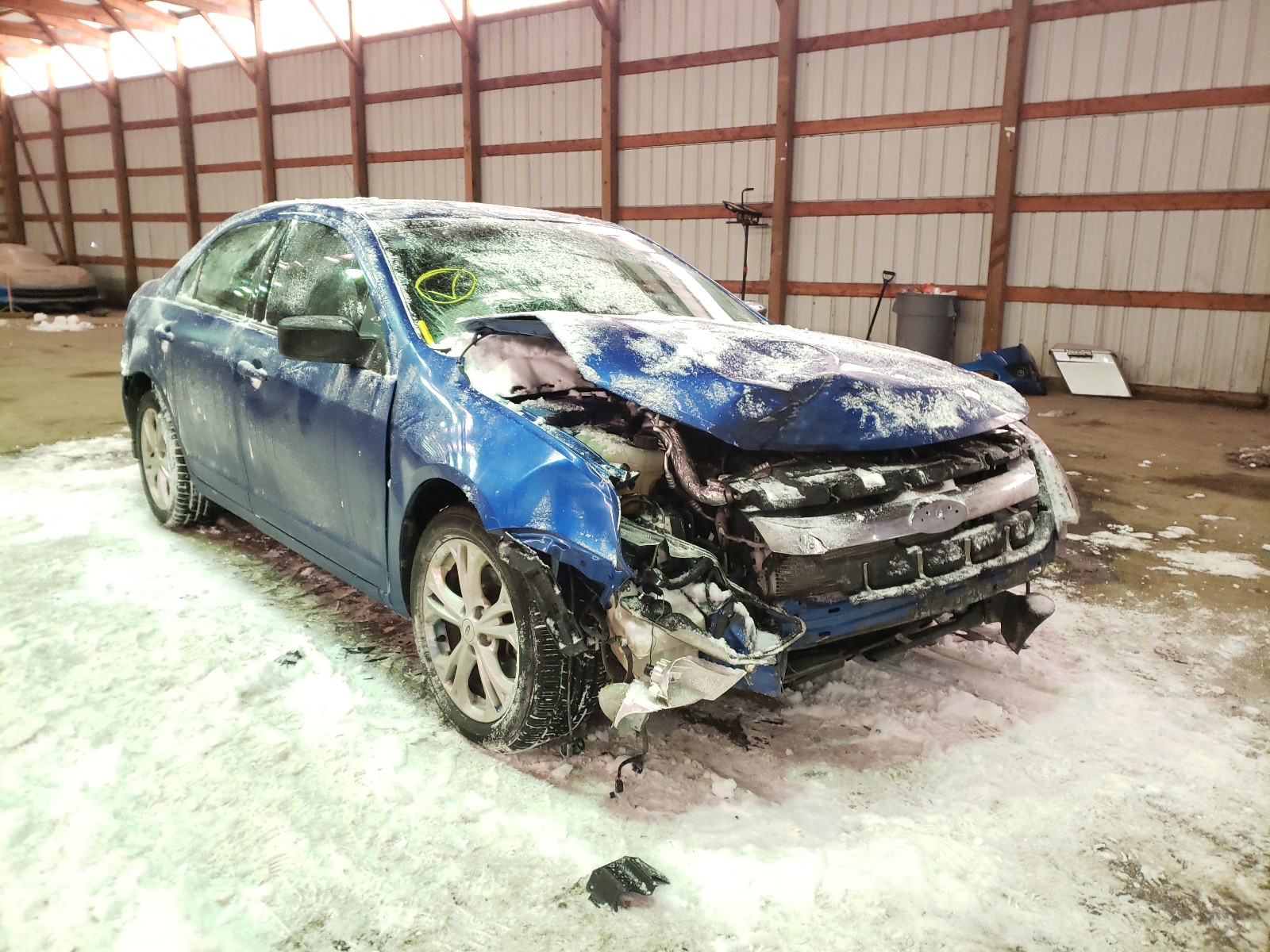FORD FUSION SE 2012 with VIN 3FAHP0HA2CR194620 - Photo from auction