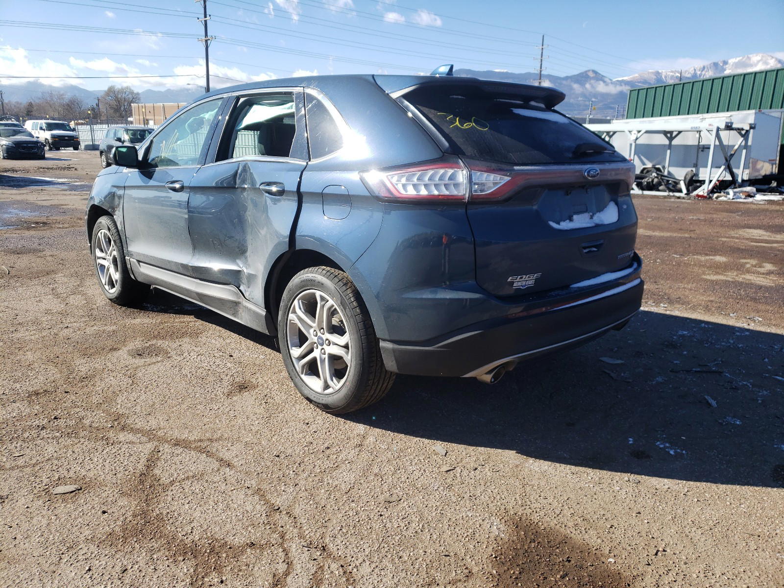 Photo 3 from auction – 2016 FORD EDGE TITAN with VIN 2FMPK4K89GBB92512