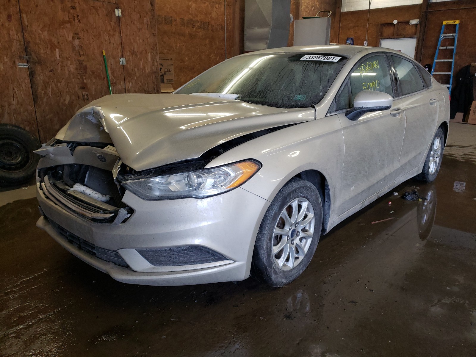 Photo 2 from auction – 2017 FORD FUSION S with VIN 3FA6P0G71HR282708
