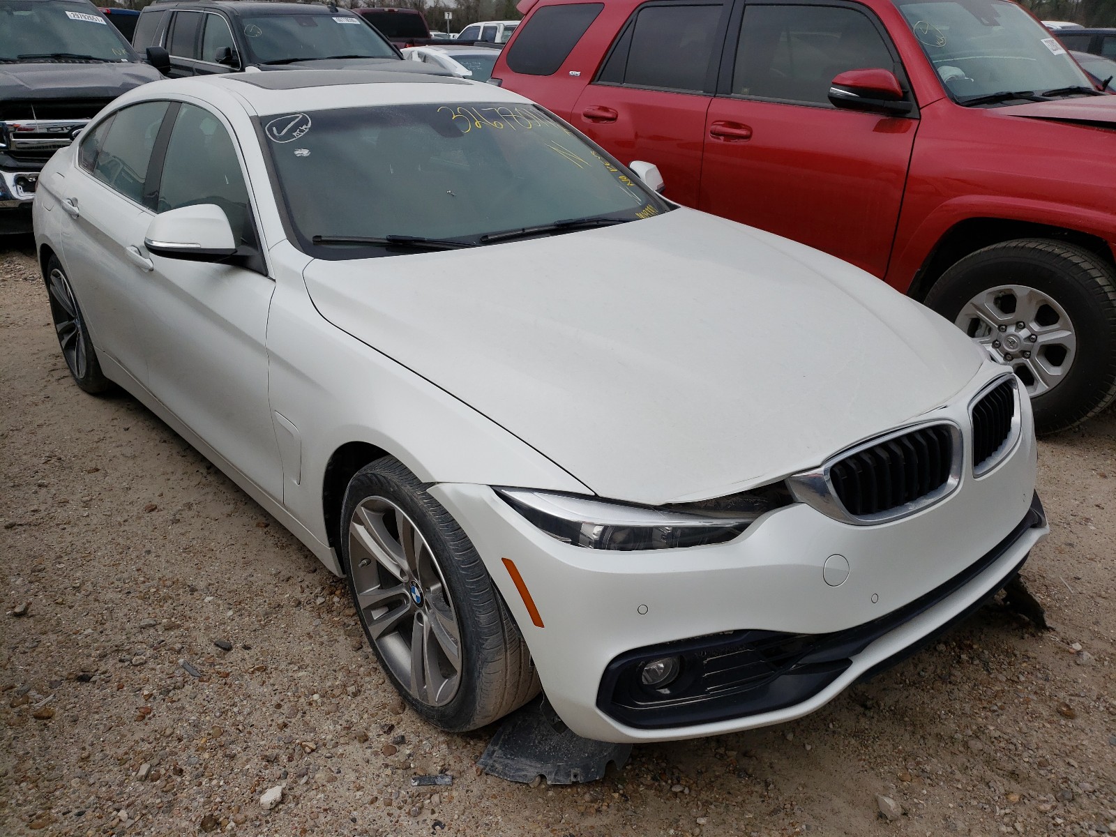 BMW 430I GRAN 2018 with VIN WBA4J1C57JBM09840 - Photo from auction