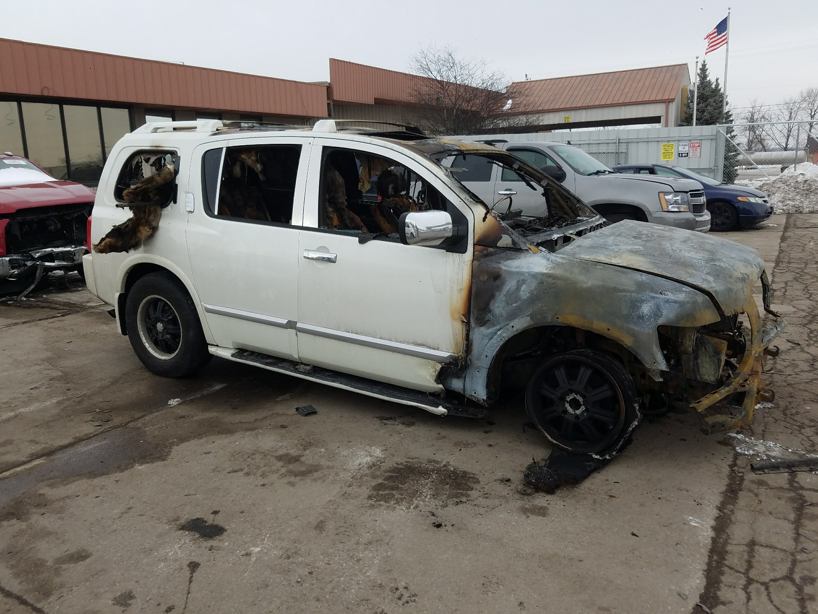 Photo 9 from auction – 2006 INFINITI QX56 with VIN 5N3AA08C46N803182