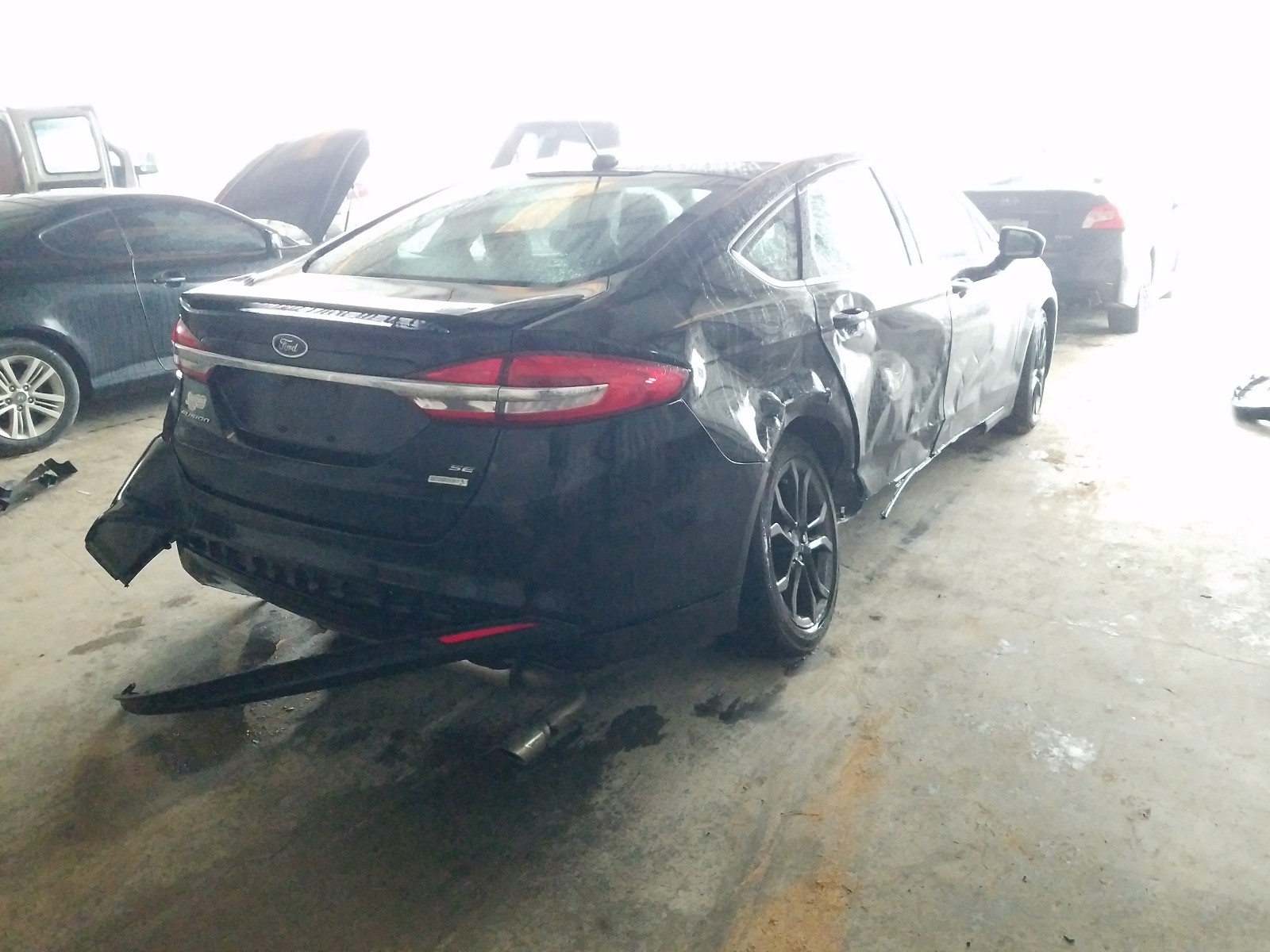 Photo 4 from auction – 2018 FORD FUSION SE with VIN 3FA6P0HD9JR264855