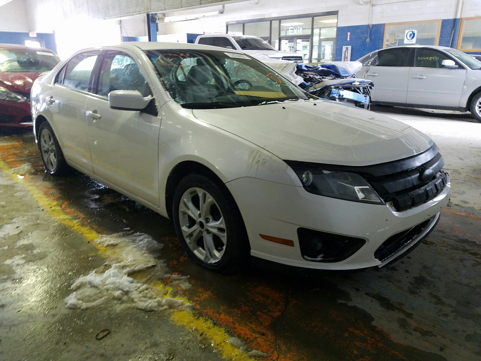 FORD FUSION SE 2012 with VIN 3FAHP0HG8CR199079 - Photo from auction