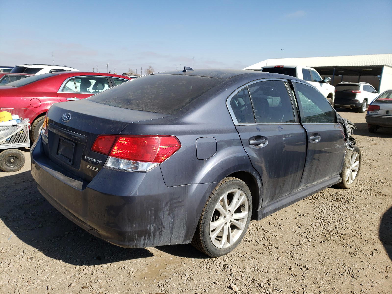Photo 4 from auction – 2014 SUBARU LEGACY 2.5 with VIN 4S3BMBL61E3035239