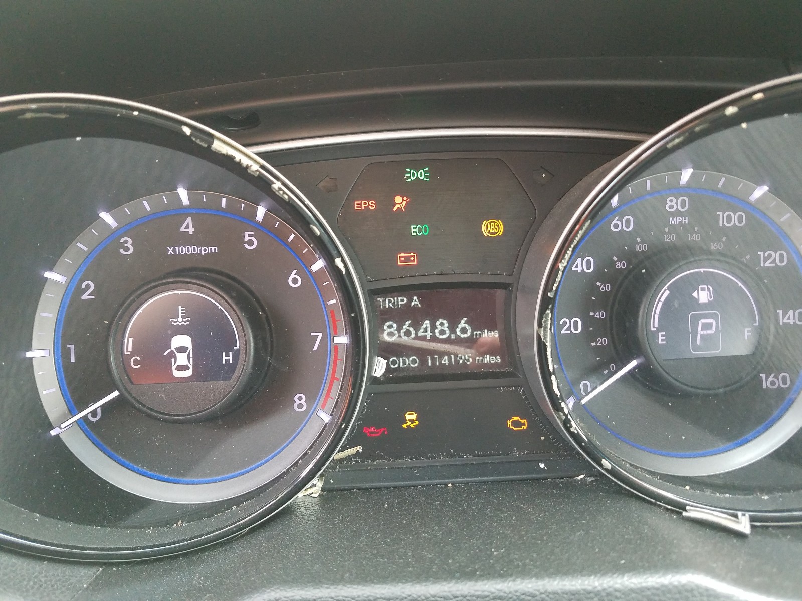 Photo 8 from auction – 2013 HYUNDAI SONATA GLS with VIN 5NPEB4AC1DH716642