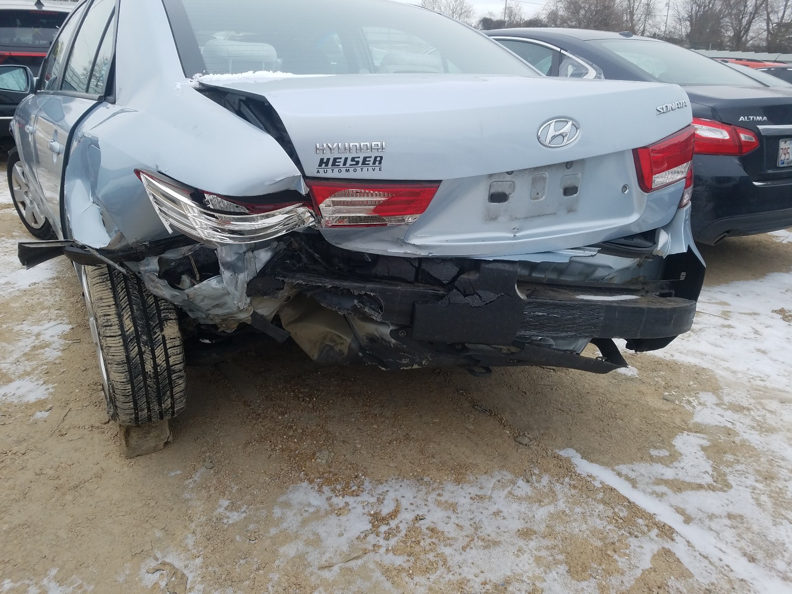 Photo 9 from auction – 2007 HYUNDAI SONATA GLS with VIN 5NPET46CX7H190859