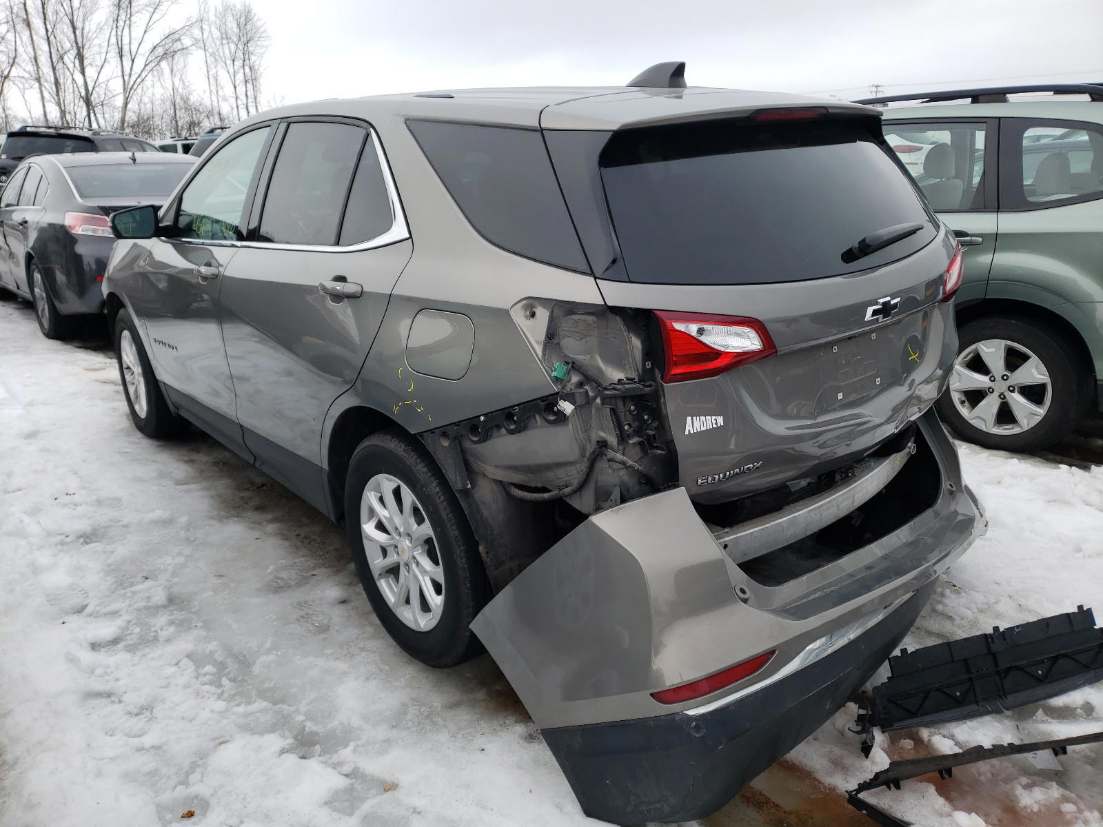 Photo 3 from auction – 2018 CHEVROLET EQUINOX LT with VIN 3GNAXJEV7JS642808