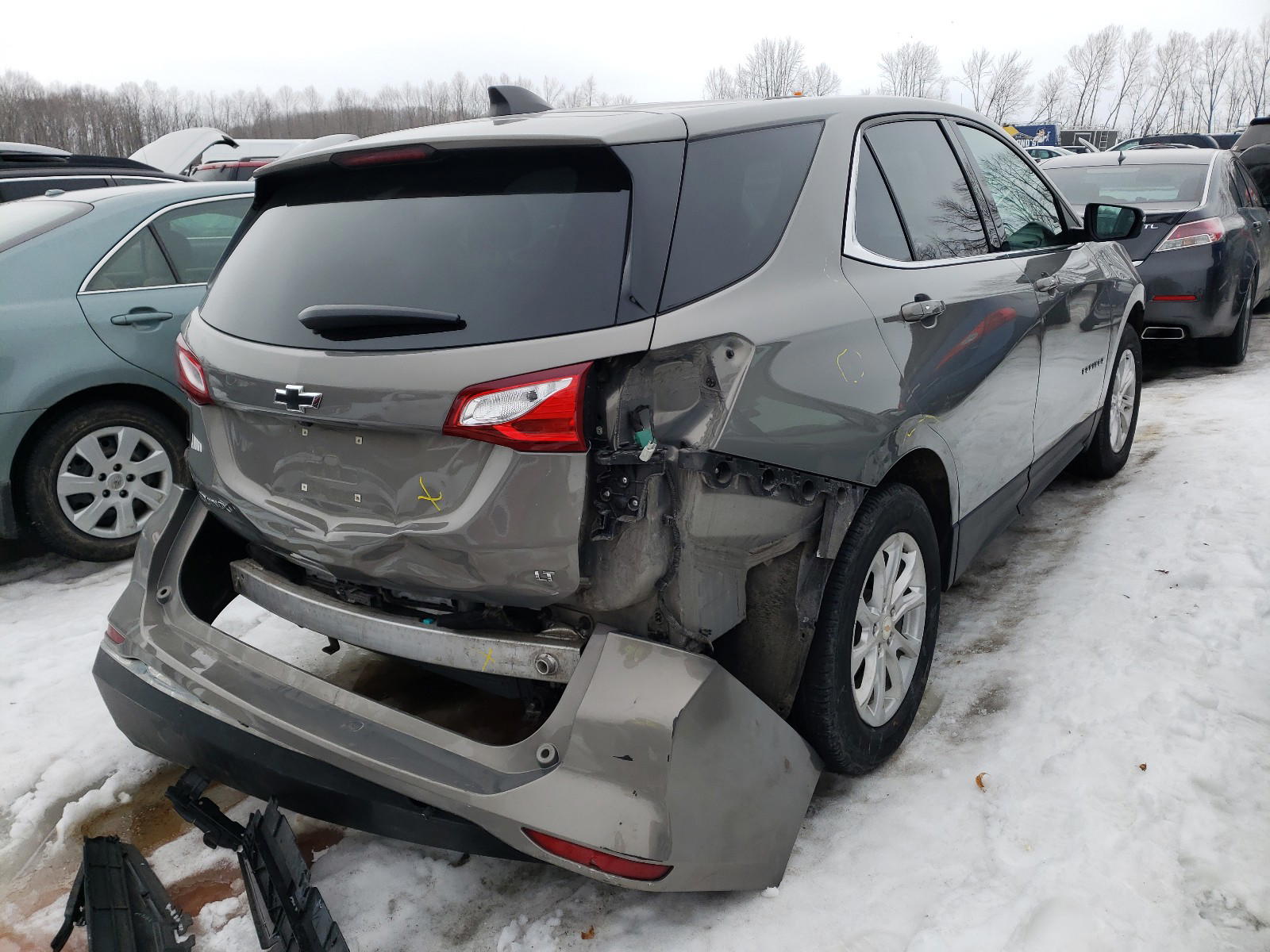 Photo 4 from auction – 2018 CHEVROLET EQUINOX LT with VIN 3GNAXJEV7JS642808