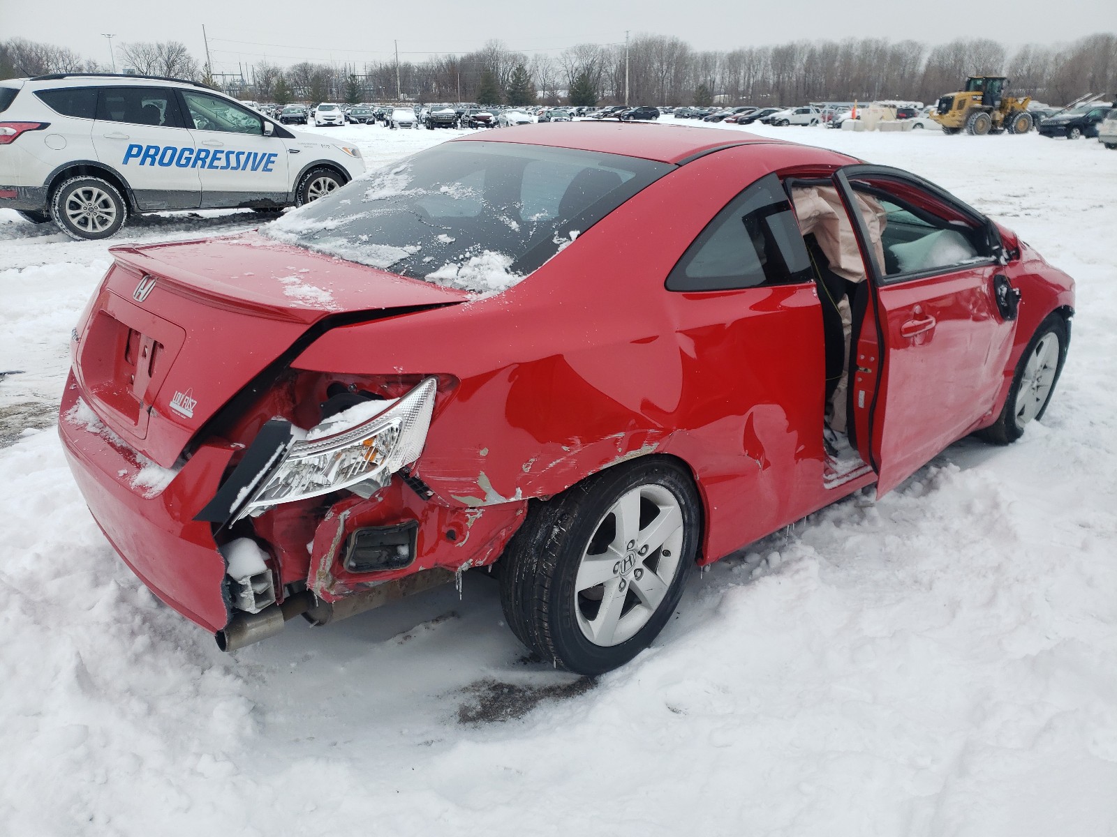 Photo 4 from auction – 2008 HONDA CIVIC EX with VIN 2HGFG12828H579063