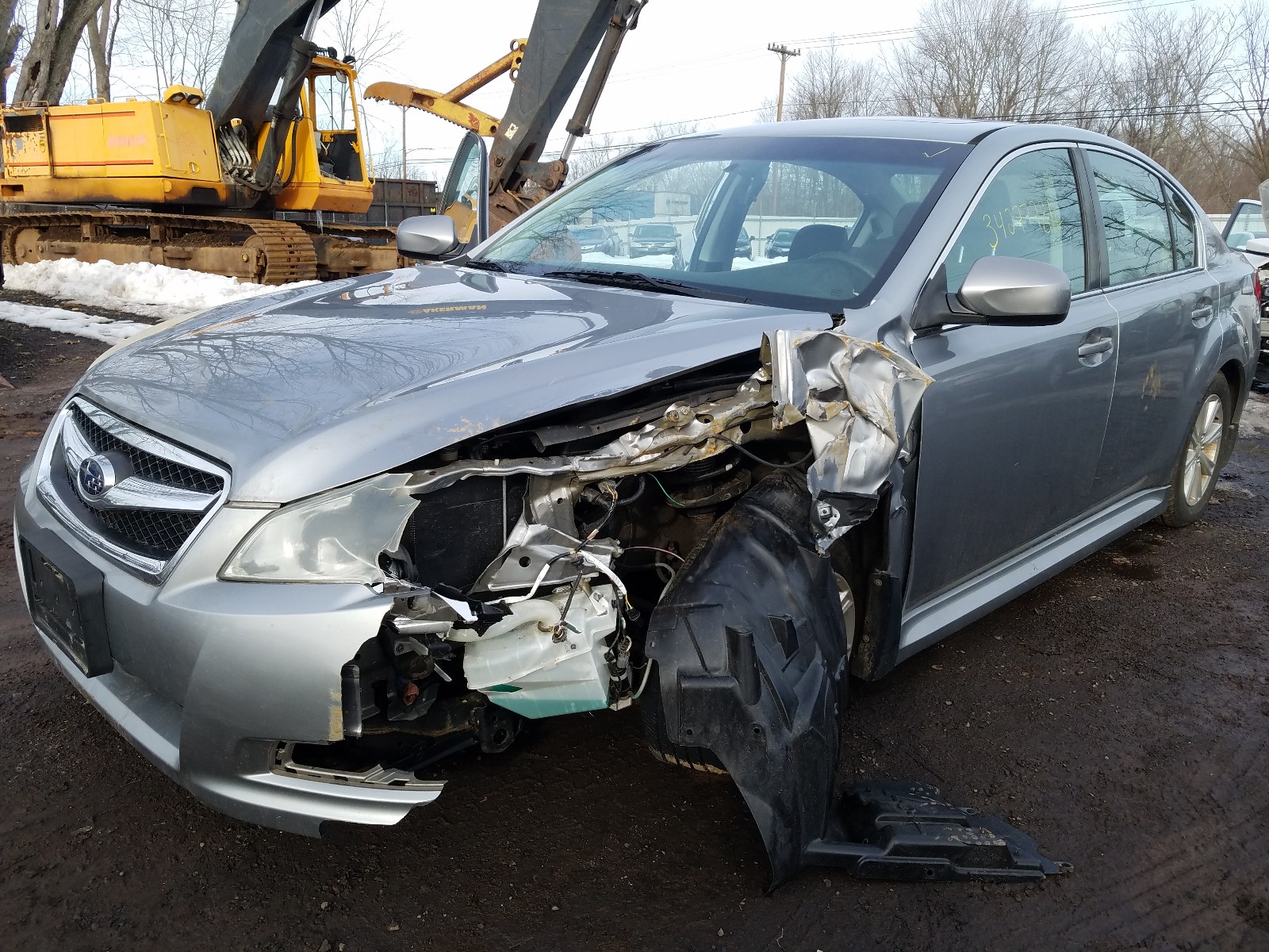 Photo 9 from auction – 2011 SUBARU LEGACY 2.5 with VIN 4S3BMBG61B3252568