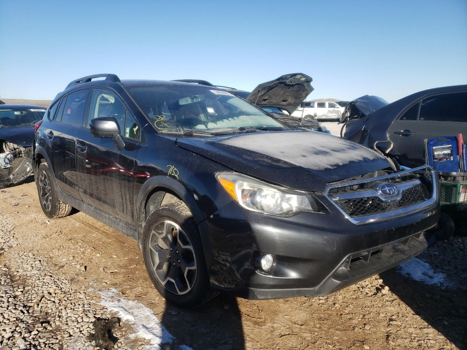 SUBARU XV CROSSTR 2014 with VIN JF2GPAVC4E8315770 - Photo from auction