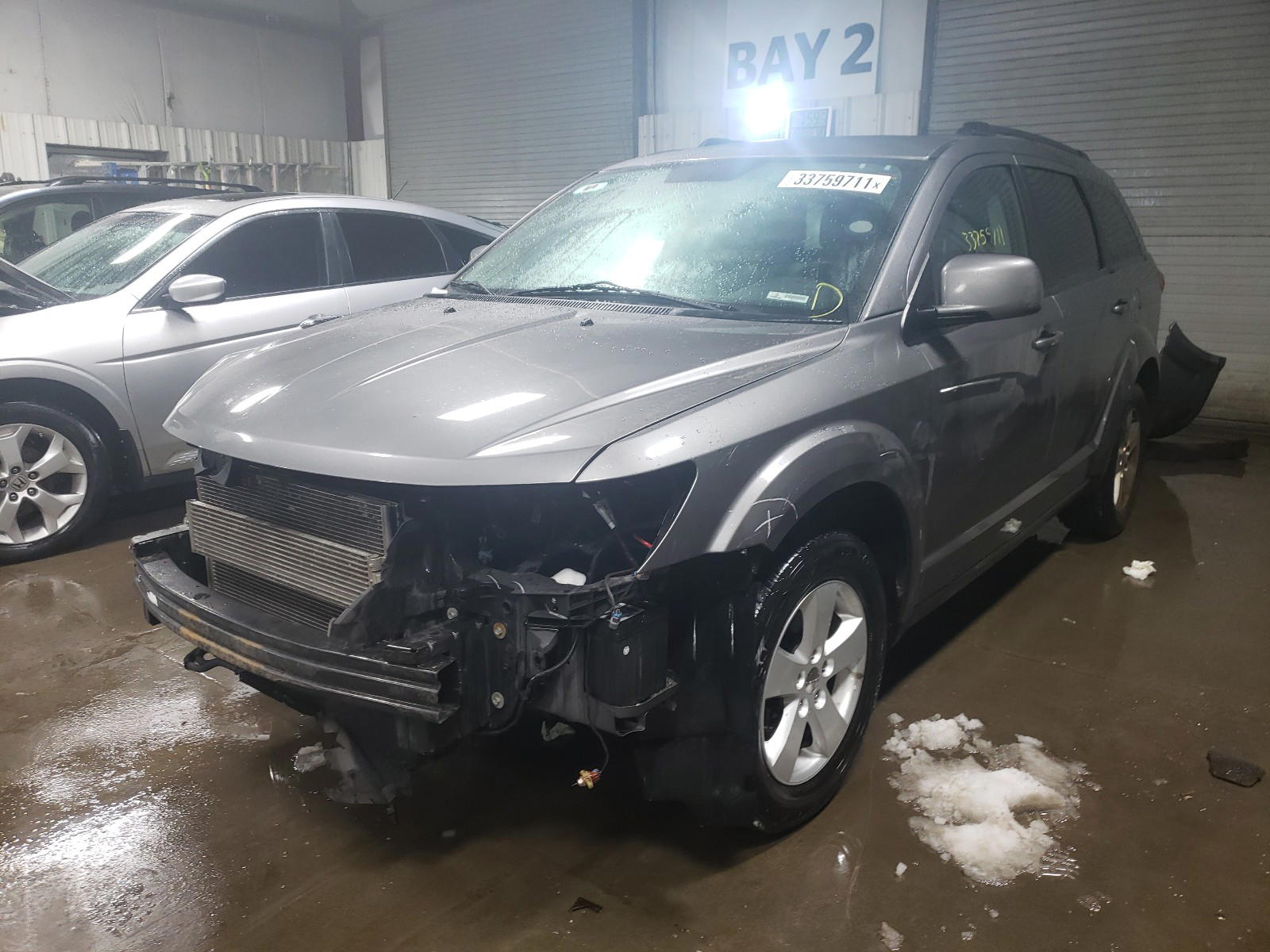 Photo 2 from auction – 2012 DODGE JOURNEY SX with VIN 3C4PDCBG5CT297028