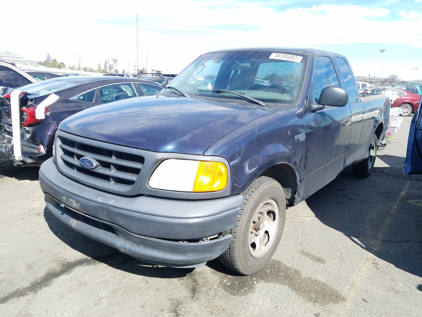 Photo 2 from auction – 2004 FORD F-150 HERI with VIN 2FTRX17274CA37934