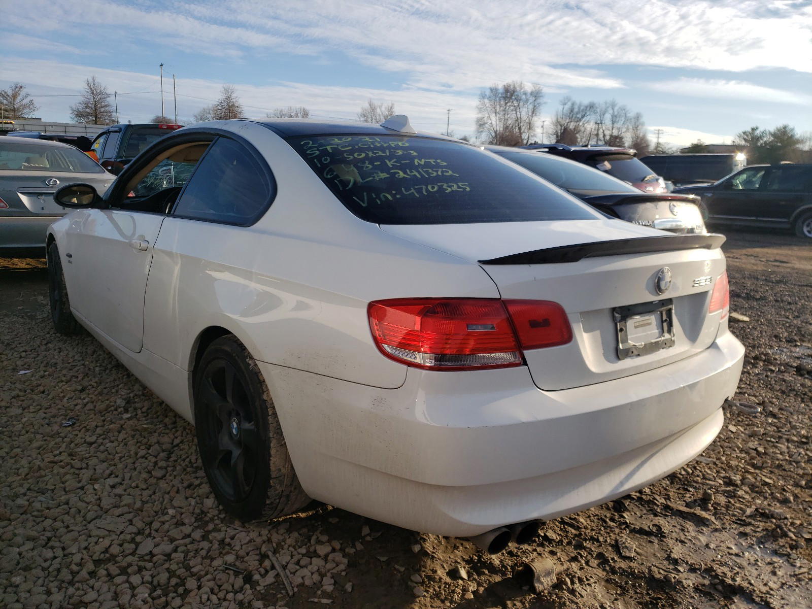 Photo 3 from auction – 2009 BMW 328 XI with VIN WBAWC33539P470325
