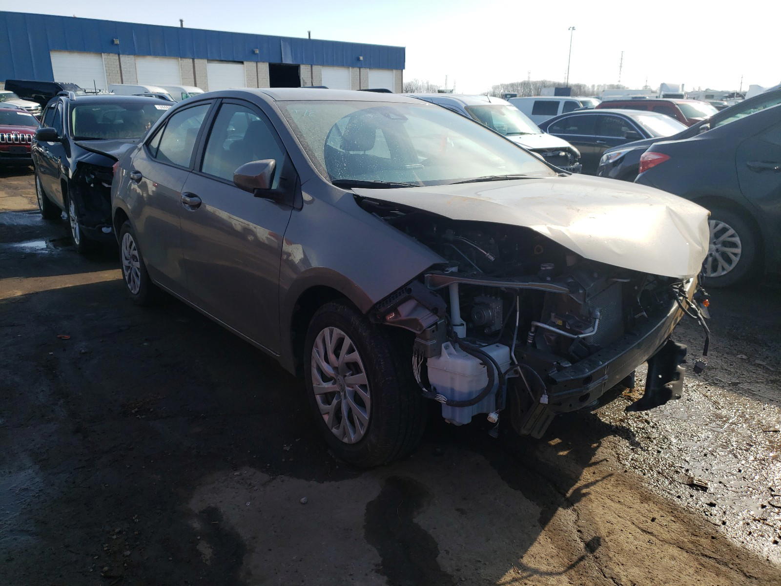 TOYOTA COROLLA L 2019 with VIN 2T1BURHEXKC232745 - Photo from auction