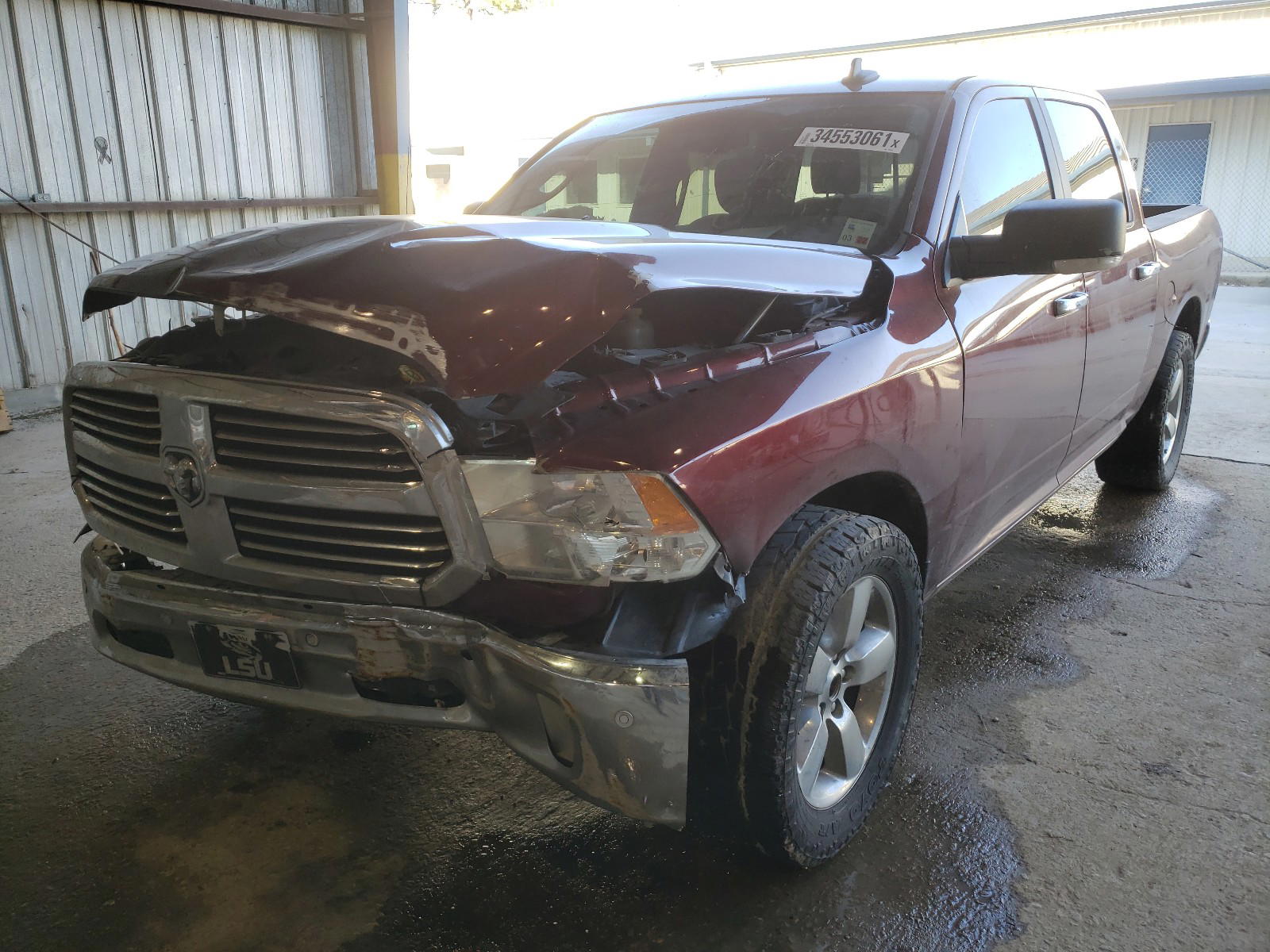 Photo 2 from auction – 2016 RAM 1500 SLT with VIN 3C6RR6LT9GG288071