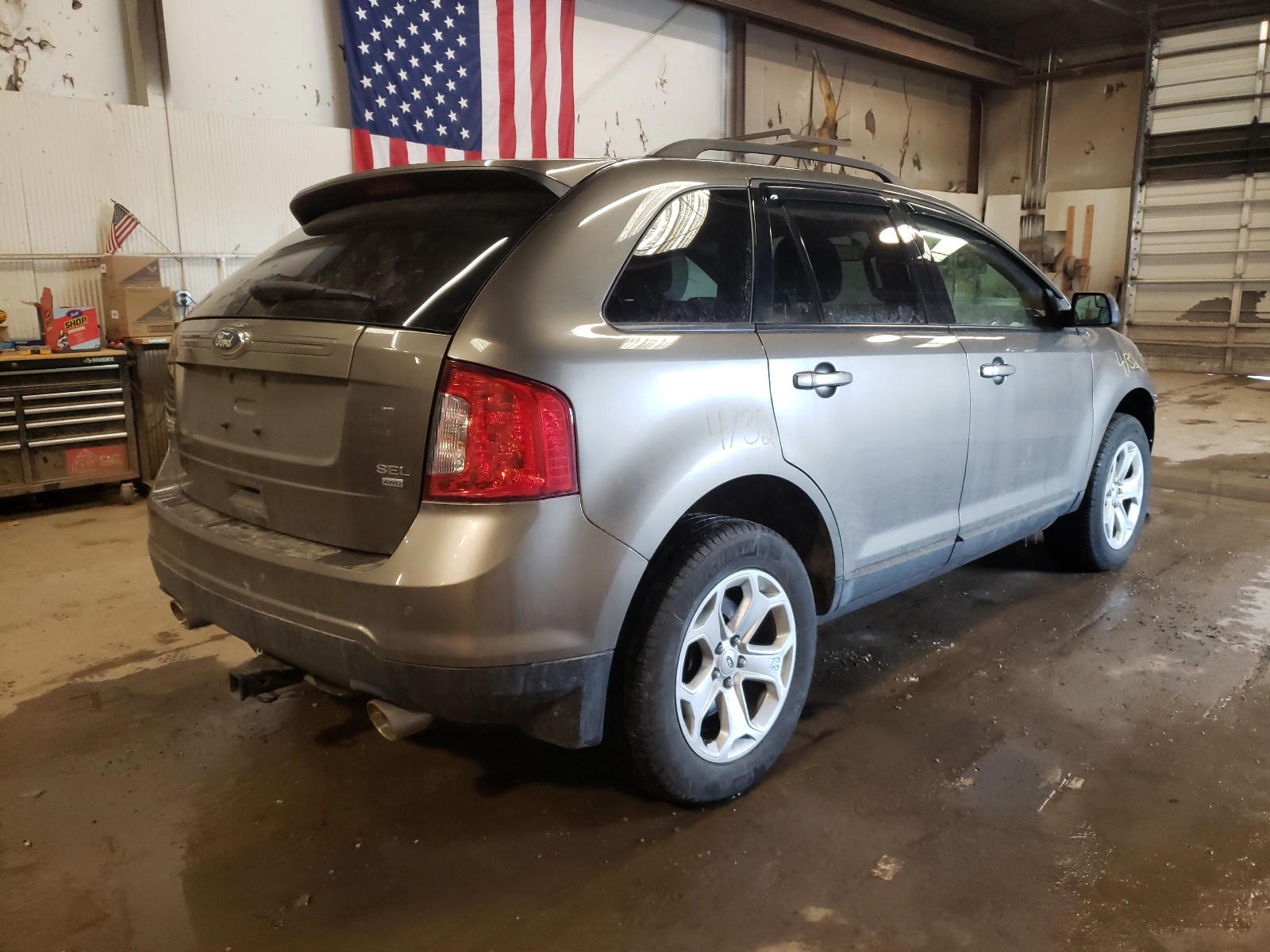 Photo 4 from auction – 2014 FORD EDGE SEL with VIN 2FMDK4JC5EBA71806