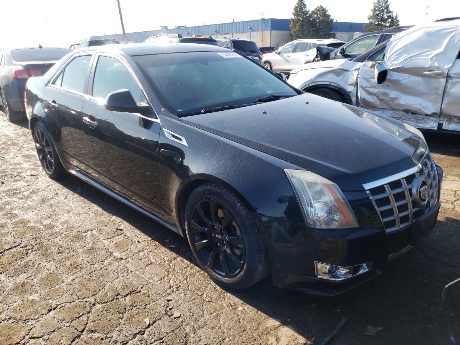 CADILLAC CTS LUXURY 2012 with VIN 1G6DH5E55C0139303 - Photo from auction