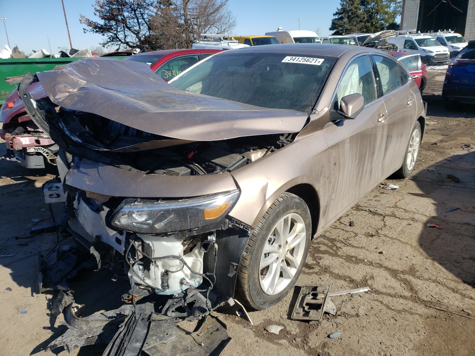 Photo 2 from auction – 2018 CHEVROLET MALIBU LT with VIN 1G1ZD5ST2JF232140
