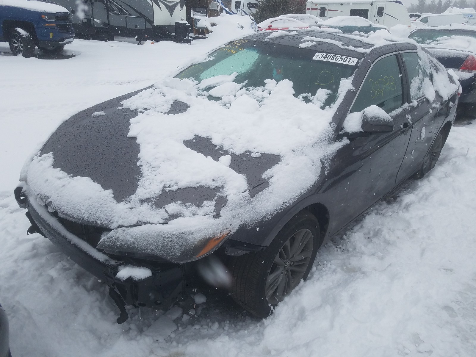 Photo 2 from auction – 2017 TOYOTA CAMRY LE with VIN 4T1BF1FK4HU346509