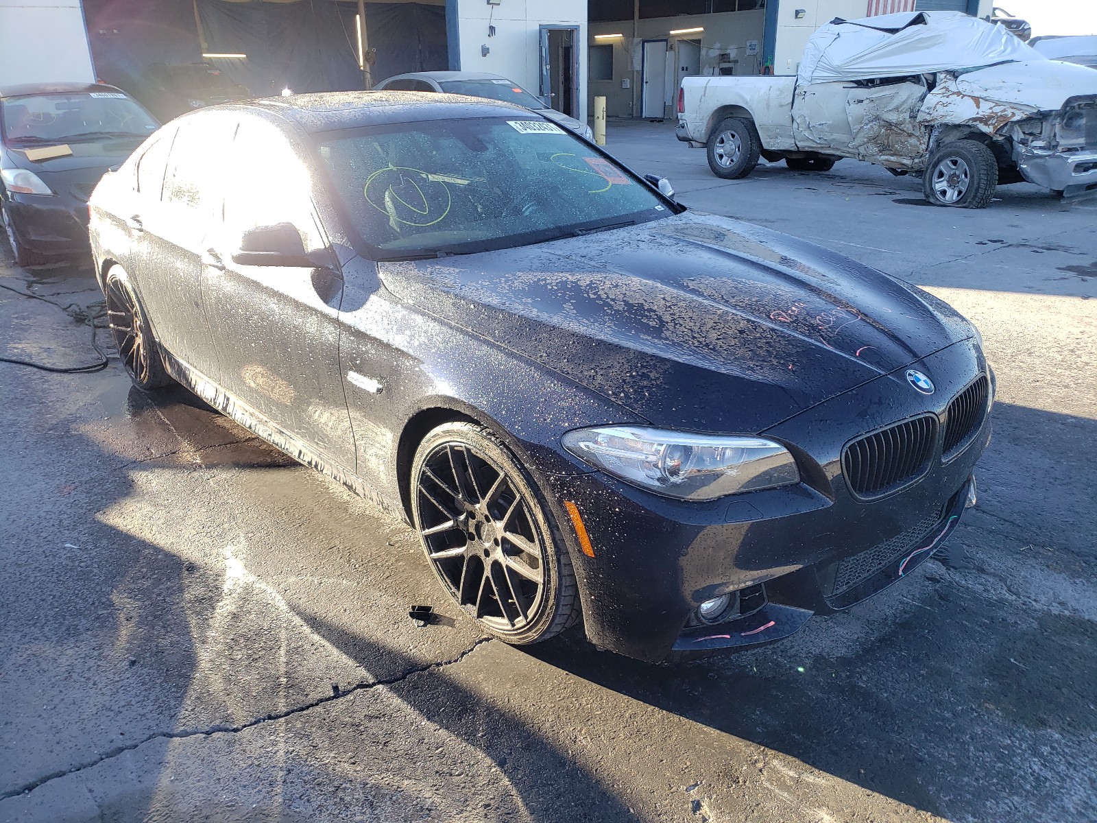 Photo 1 from auction – 2014 BMW 550 I with VIN WBAKN9C59ED681679