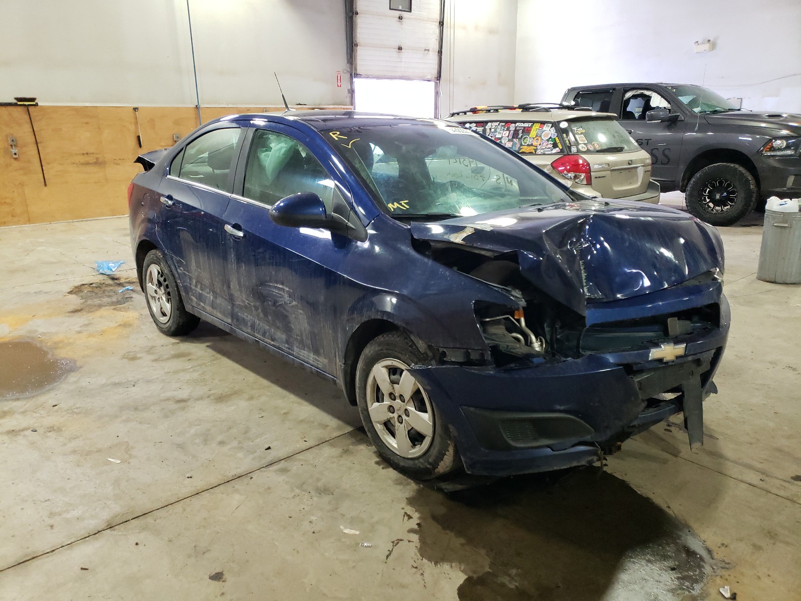 CHEVROLET SONIC LT 2014 with VIN 1G1JC5EH5E4136270 - Photo from auction