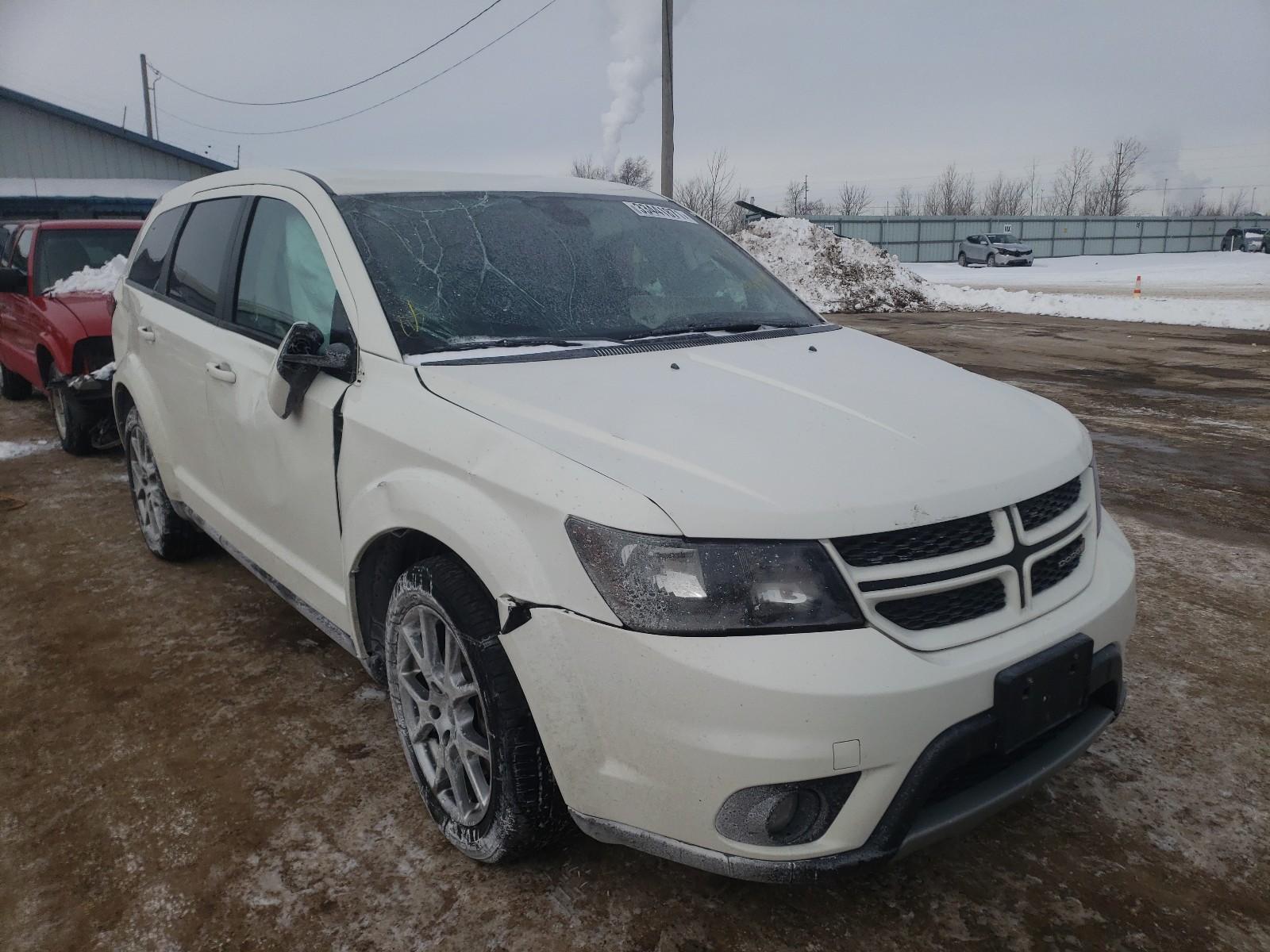 DODGE JOURNEY GT 2018 with VIN 3C4PDCEG6JT466899 - Photo from auction