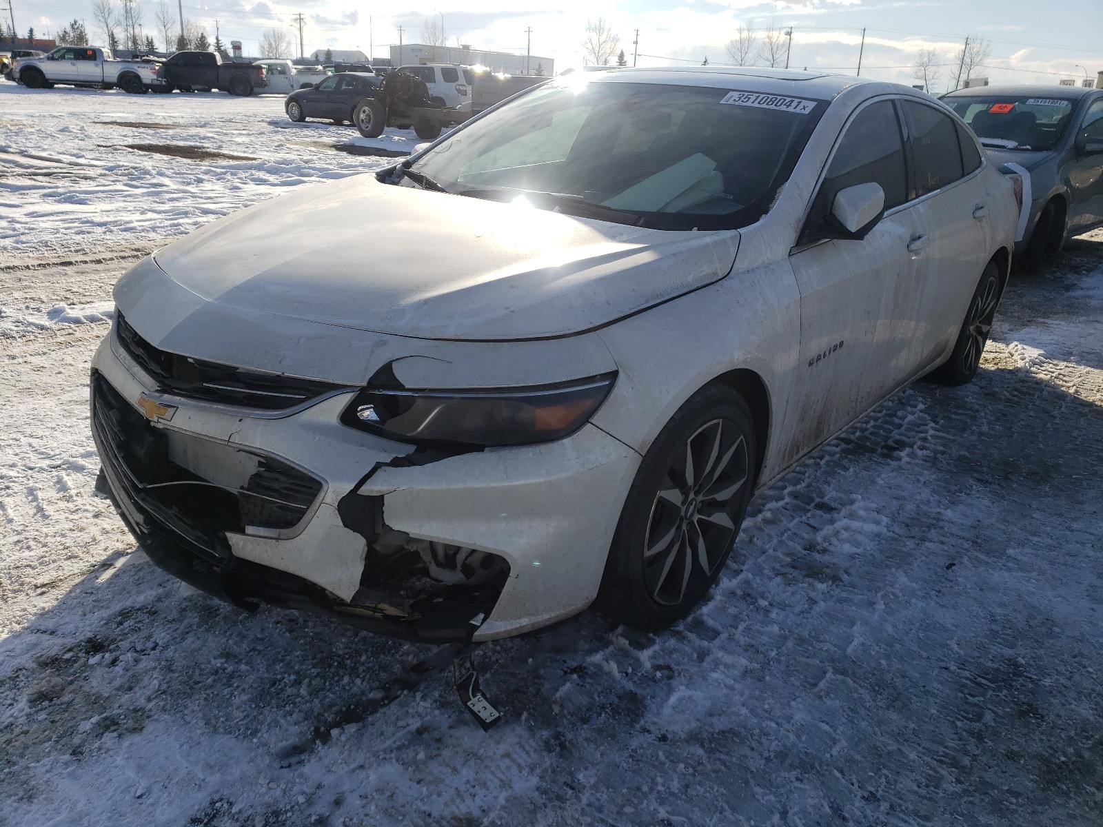 Photo 2 from auction – 2017 CHEVROLET MALIBU LT with VIN 1G1ZE5ST0HF251955