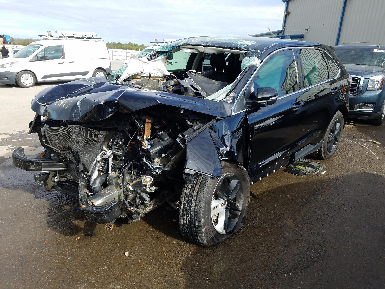 Photo 2 from auction – 2017 FORD EDGE SEL with VIN 2FMPK3J95HBB97972