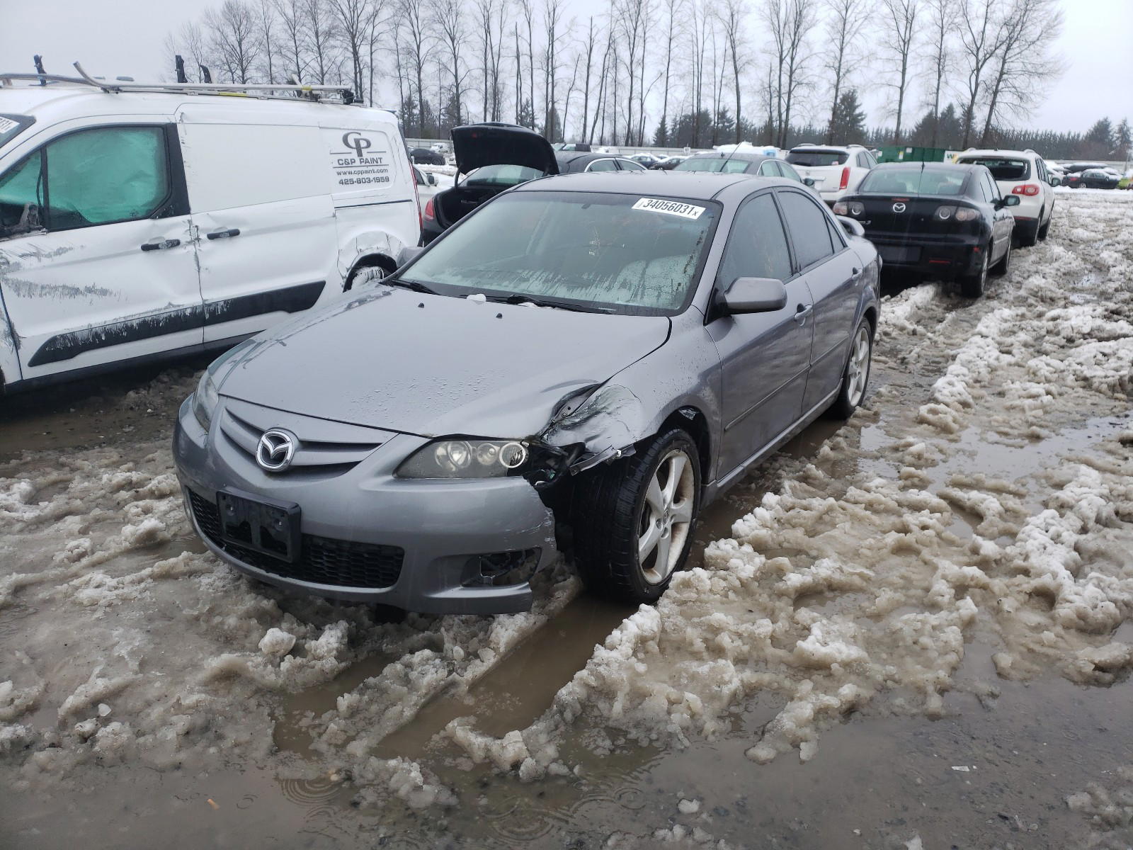 Photo 2 from auction – 2008 MAZDA MAZDA 6 with VIN 1YVHP80C485M26855