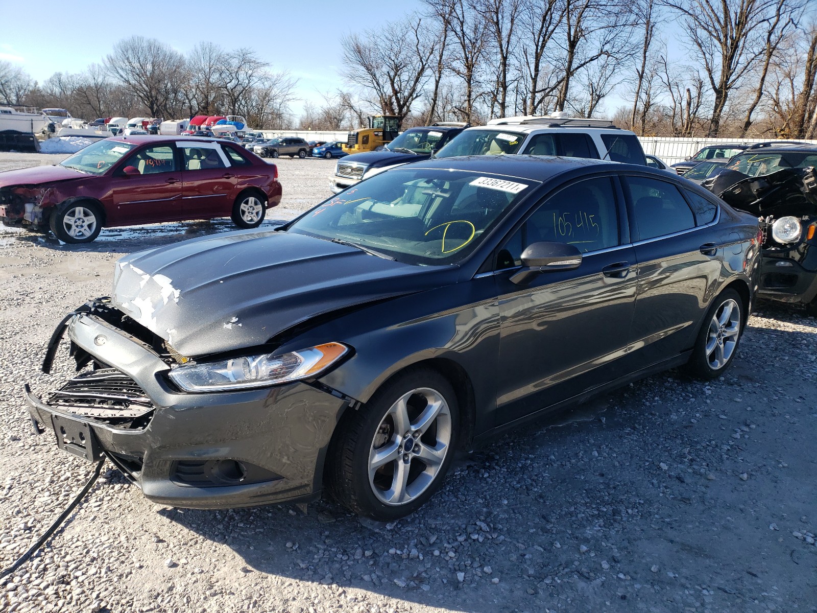 Photo 2 from auction – 2016 FORD FUSION SE with VIN 3FA6P0H77GR383135