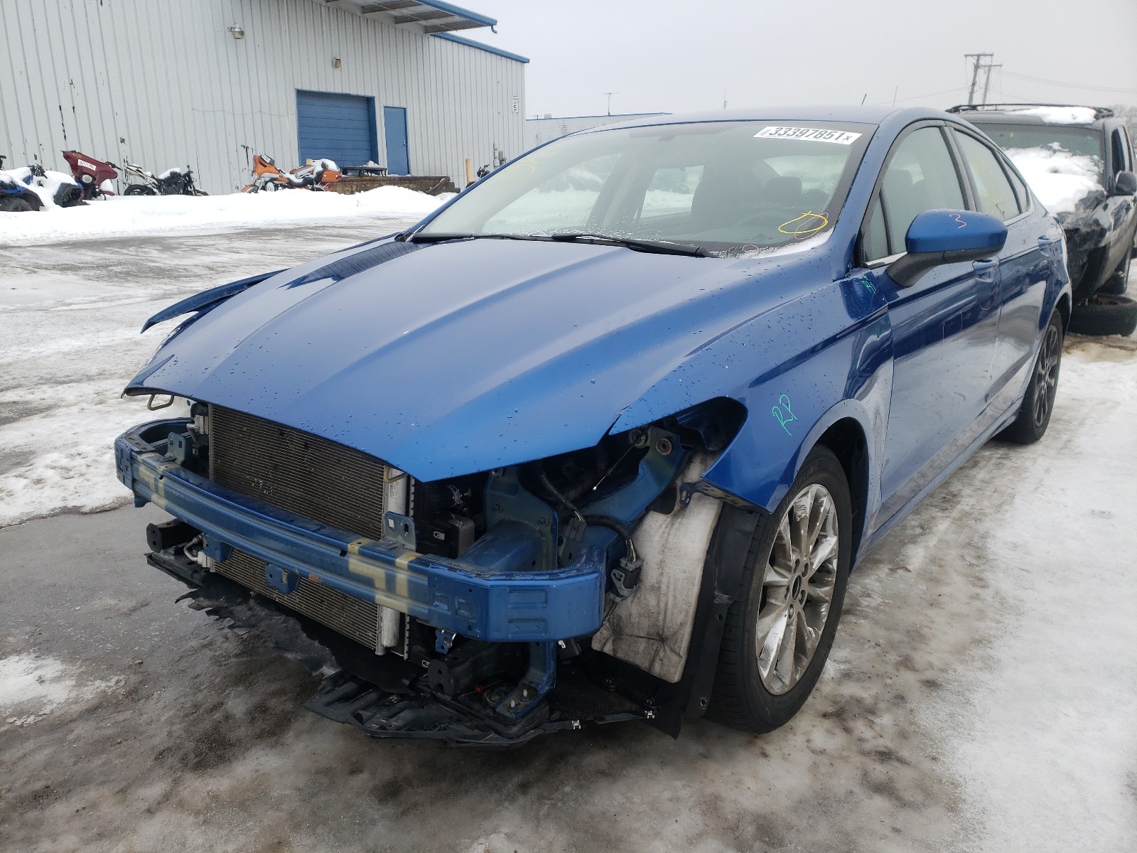 Photo 2 from auction – 2017 FORD FUSION SE with VIN 3FA6P0H70HR205889