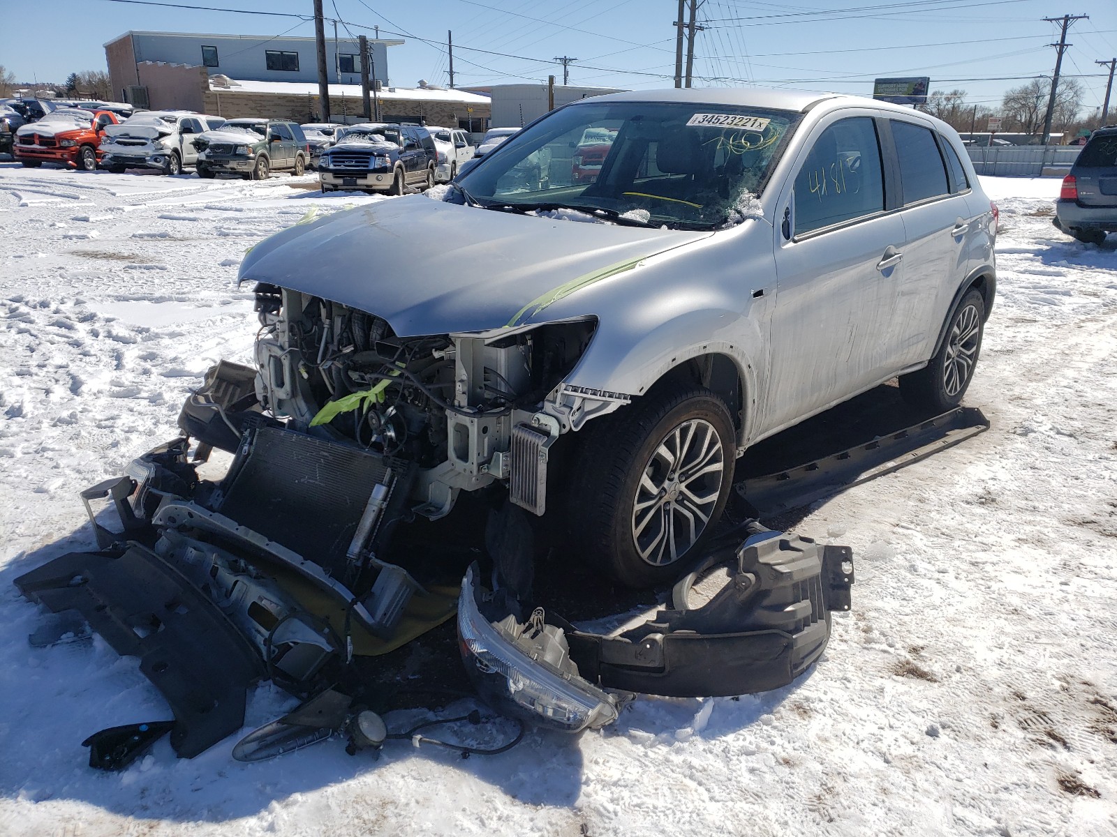 Photo 2 from auction – 2018 MITSUBISHI OUTLANDER with VIN JA4AR3AW4JZ035419