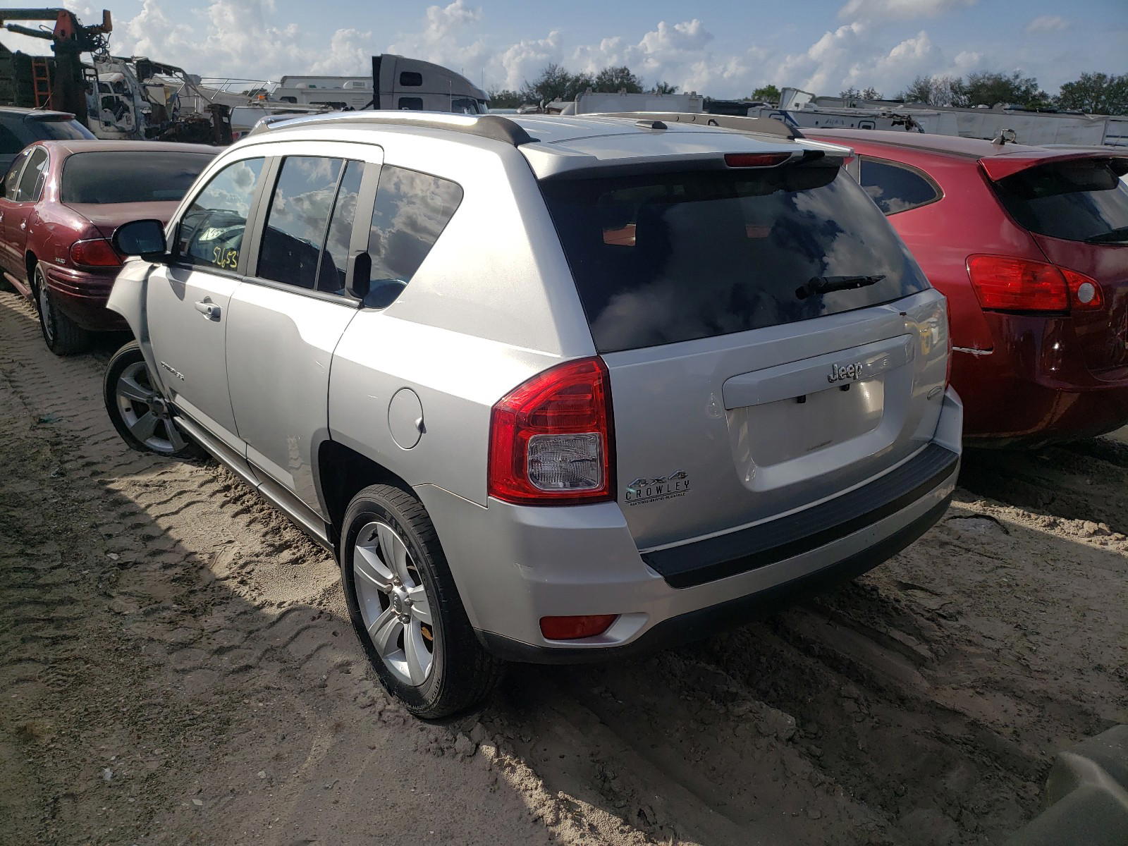 Photo 3 from auction – 2013 JEEP COMPASS LA with VIN 1C4NJDEB2DD129120