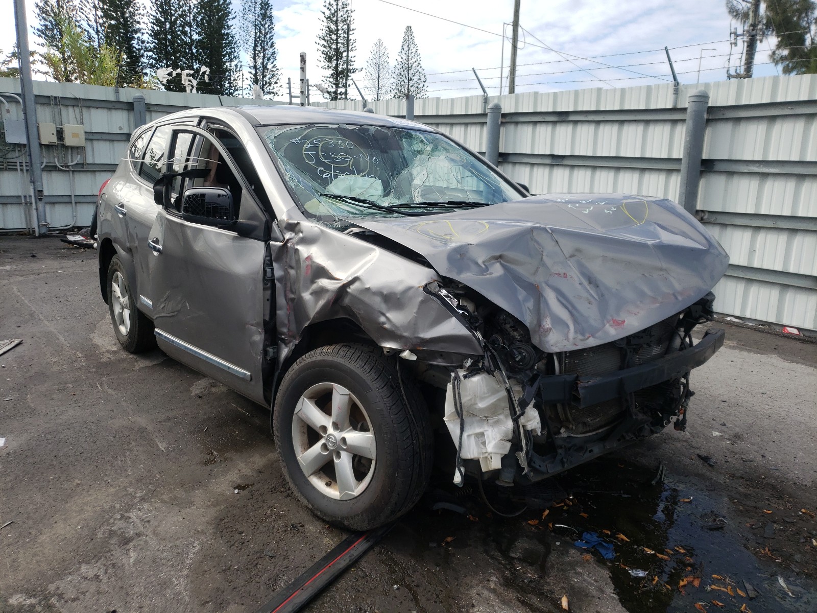 NISSAN ROGUE S 2012 with VIN JN8AS5MV4CW408234 - Photo from auction