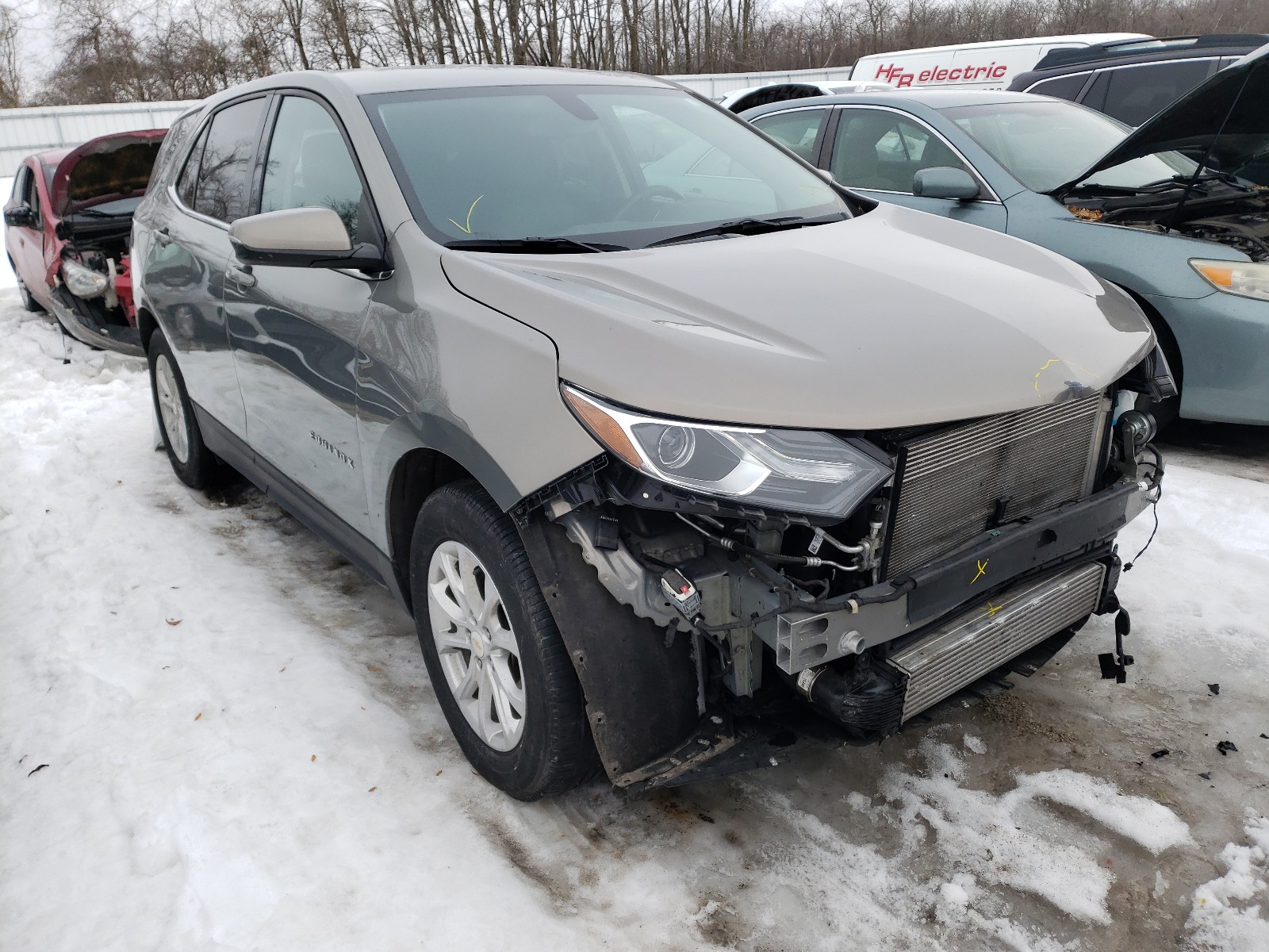 صورة رقم 1 من المزاد - 2018 CHEVROLET EQUINOX LT مع VIN 3GNAXJEV7JS642808
