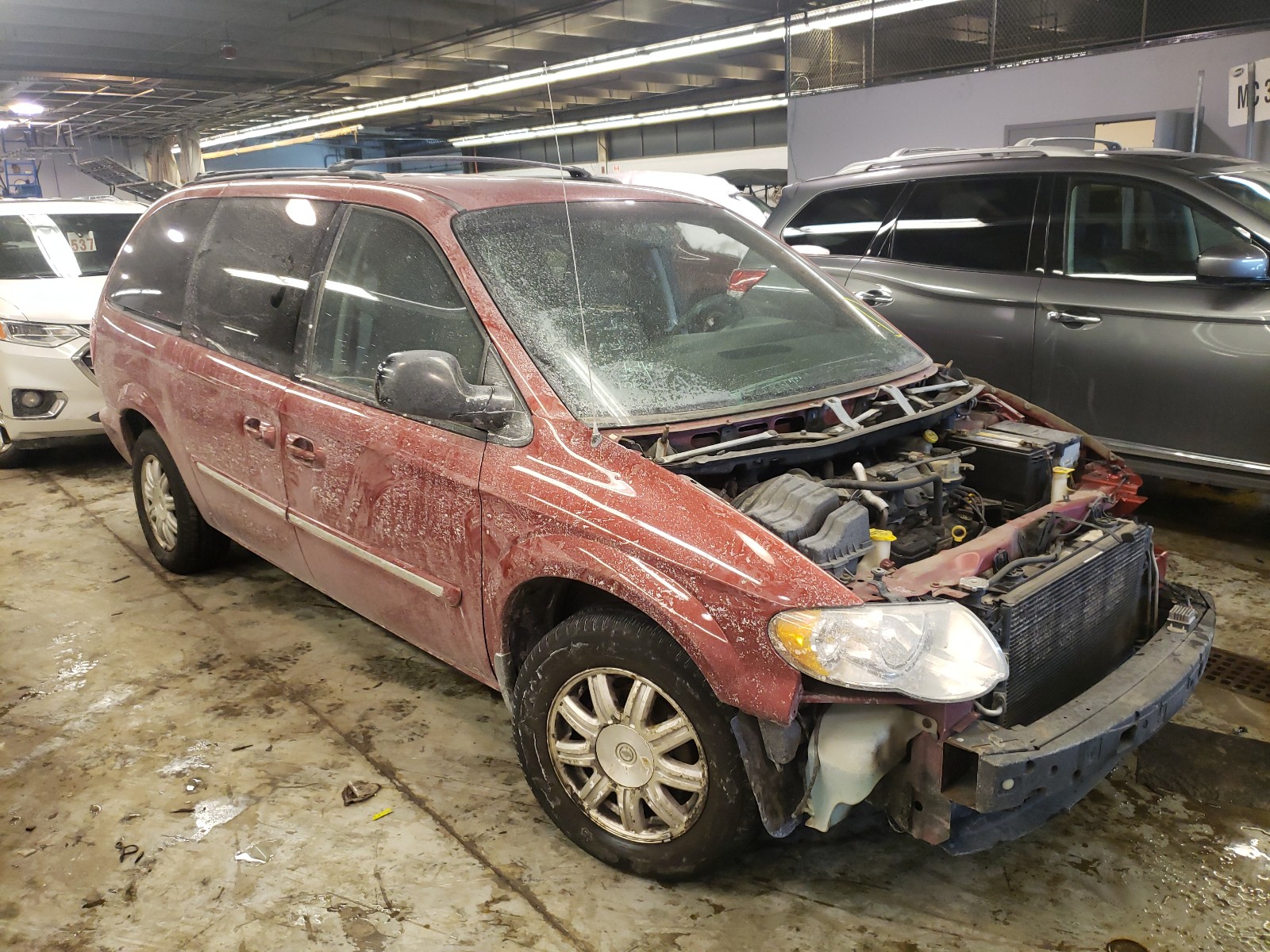 CHRYSLER TOWN & COU 2007 with VIN 2A4GP54LX7R136982 - Photo from auction