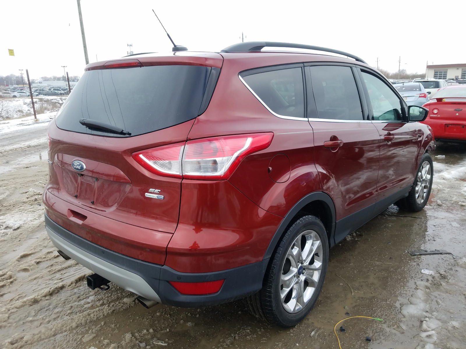 Photo 4 from auction – 2016 FORD ESCAPE SE with VIN 1FMCU9GX5GUA96280