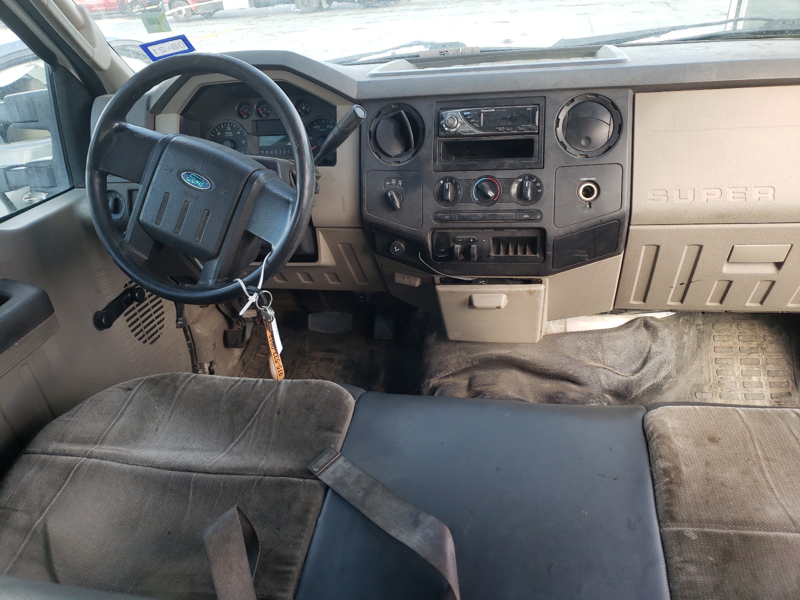 Photo 9 from auction – 2008 FORD F250 SUPER with VIN 1FTSW21538EA39611