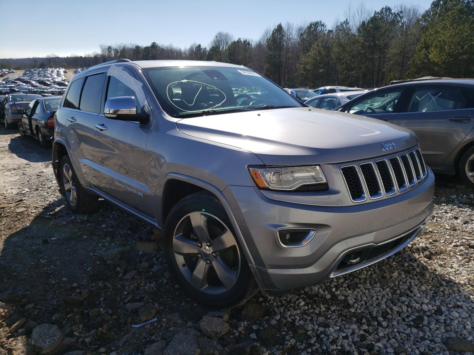 JEEP GRAND CHER 2014 with VIN 1C4RJECT5EC151154 - Photo from auction