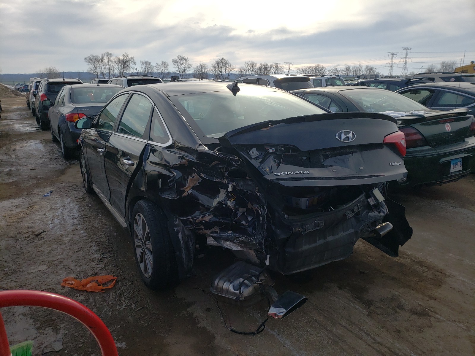Photo 3 from auction – 2016 HYUNDAI SONATA SPO with VIN 5NPE34AFXGH374846