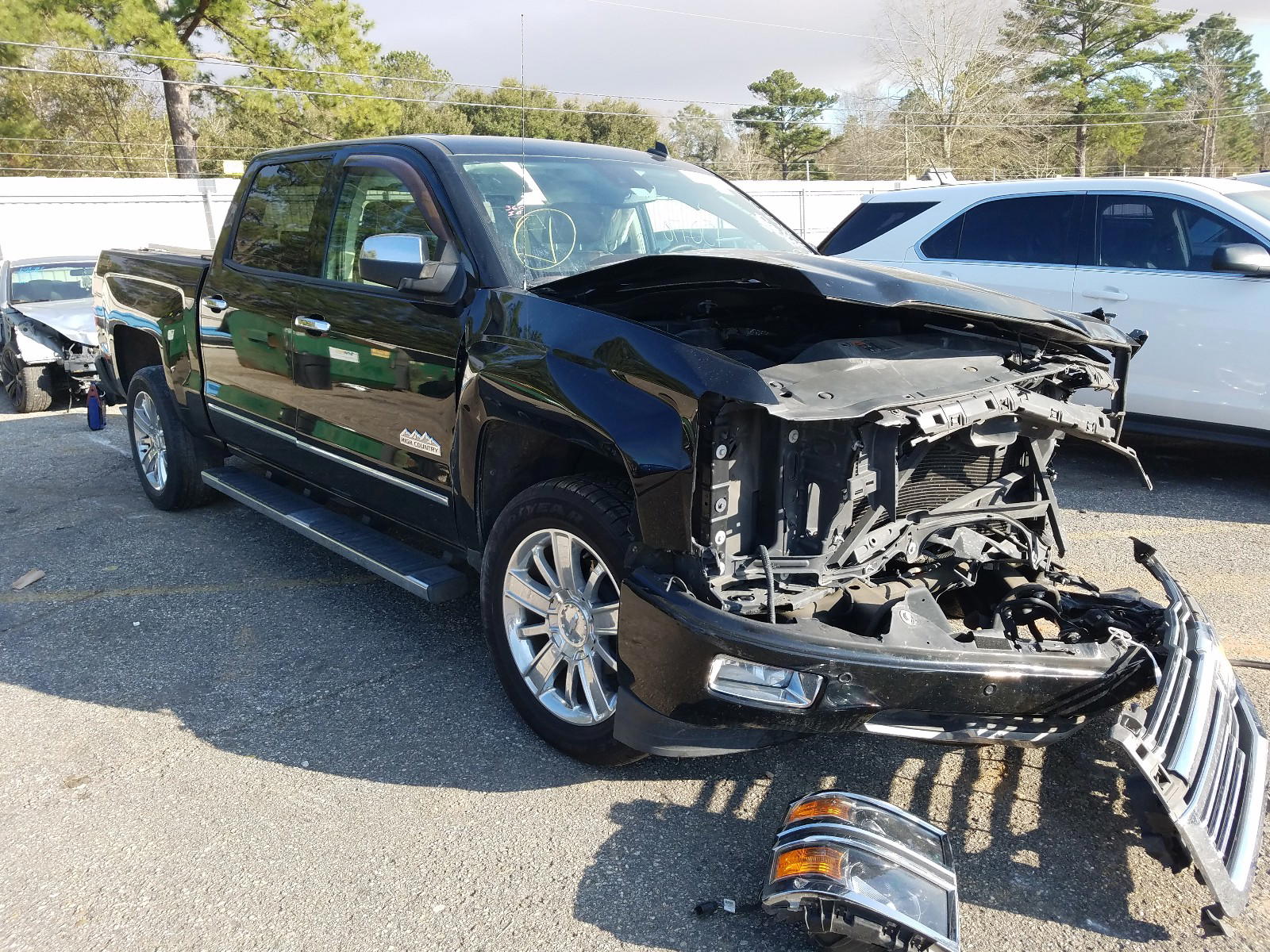 CHEVROLET SILVERADO 2014 with VIN 3GCUKTEC8EG316426 - Photo from auction