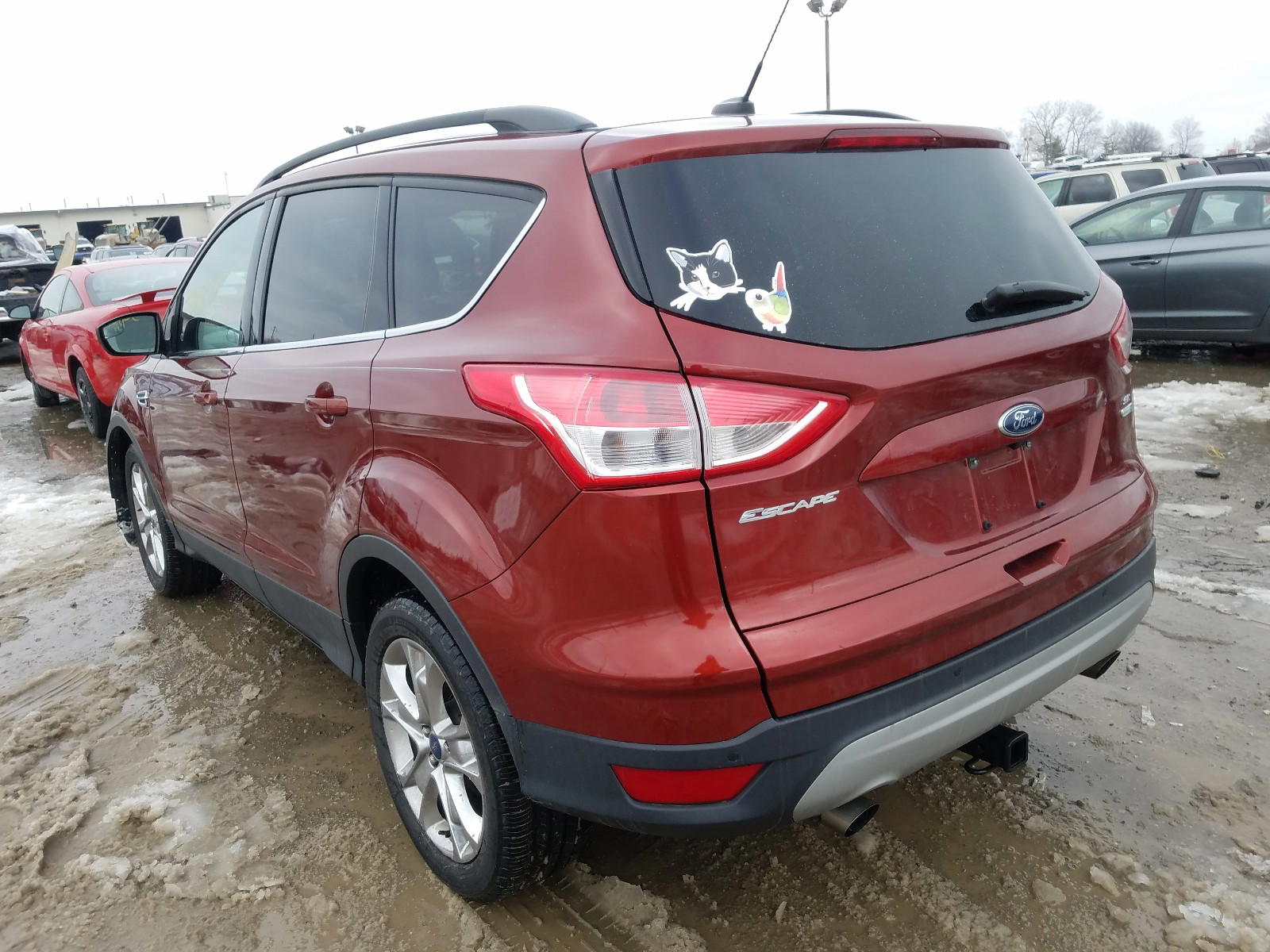 Photo 3 from auction – 2016 FORD ESCAPE SE with VIN 1FMCU9GX5GUA96280