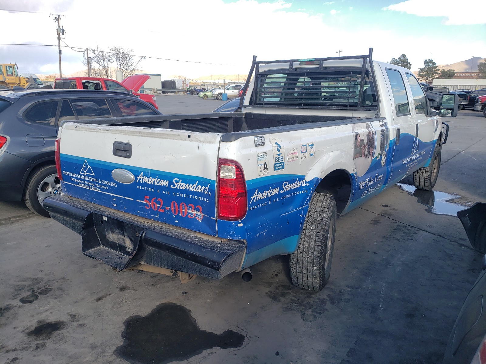 Photo 4 from auction – 2008 FORD F250 SUPER with VIN 1FTSW21538EA39611