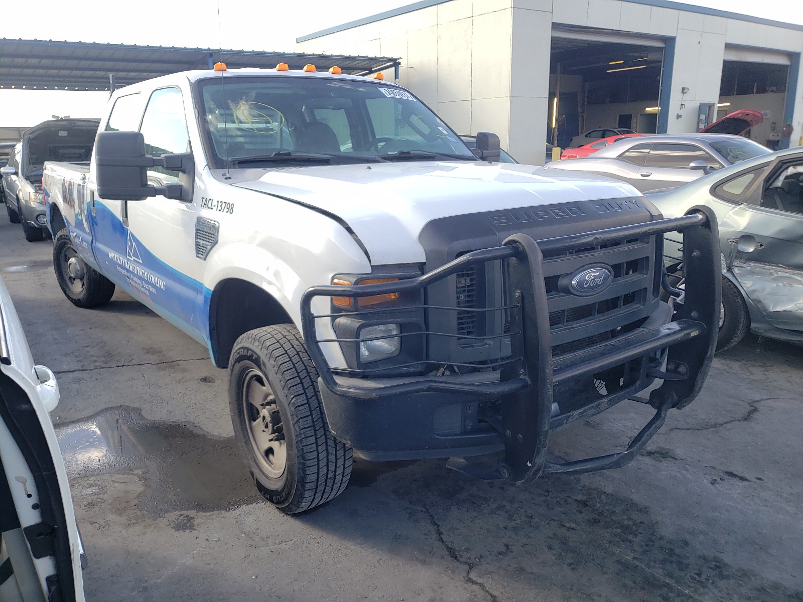 FORD F250 SUPER 2008 with VIN 1FTSW21538EA39611 - Photo from auction
