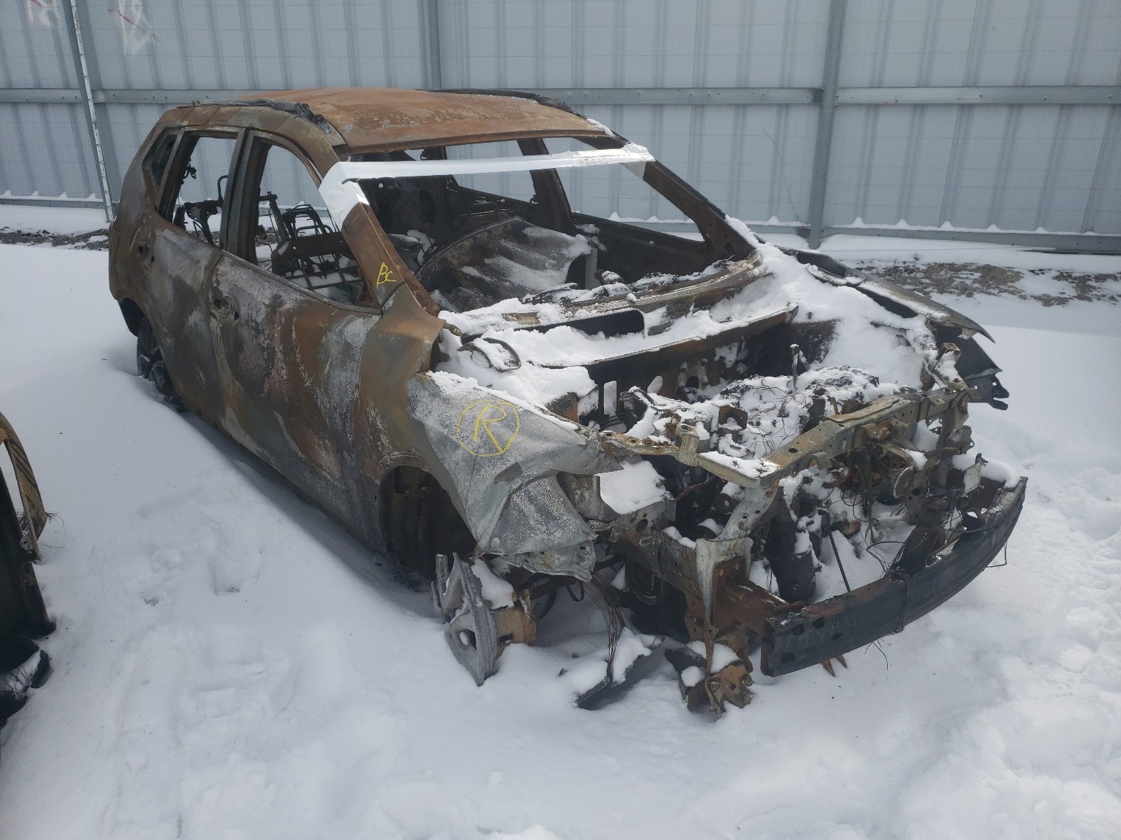 NISSAN ROGUE S 2019 with VIN 5N1AT2MT2KC790409 - Photo from auction