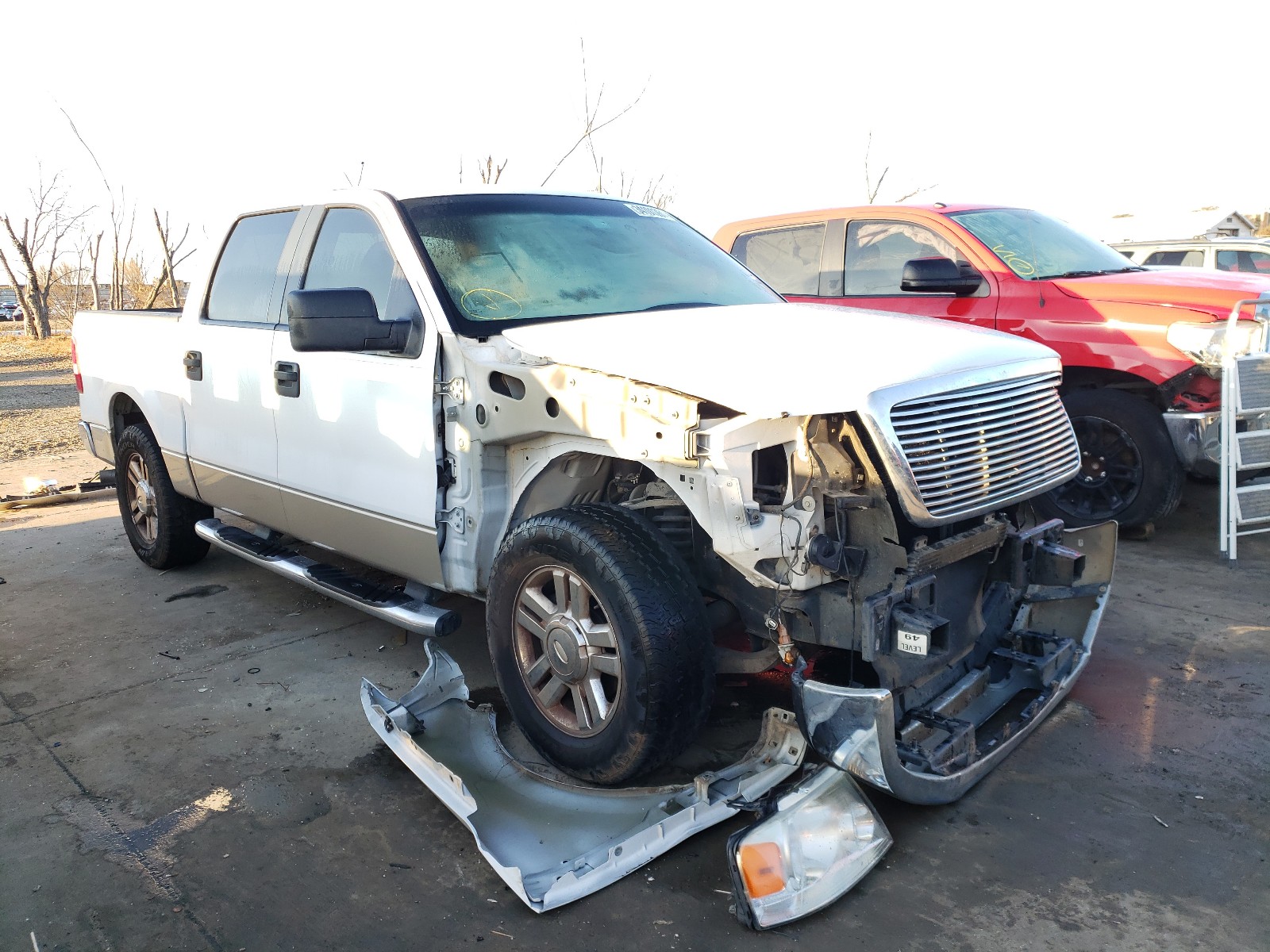 FORD F150 SUPER 2008 with VIN 1FTRW12W88FA17389 - Photo from auction