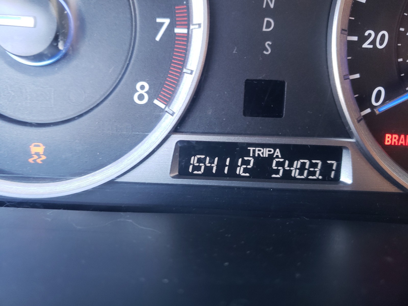 Photo 8 from auction – 2013 HONDA CROSSTOUR with VIN 5J6TF1H38DL001444