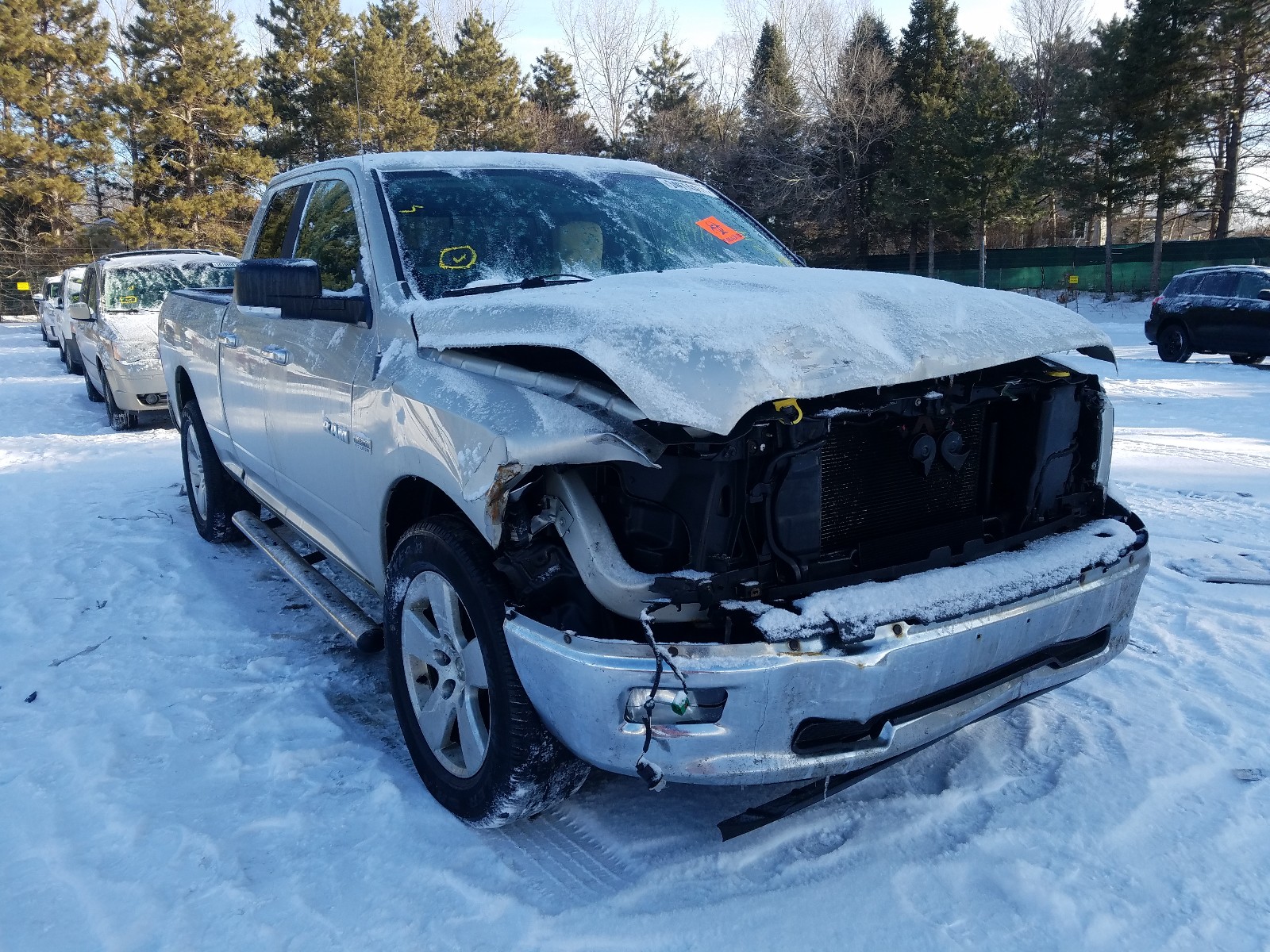 DODGE RAM 1500 2010 with VIN 1D7RV1GT0AS238960 - Photo from auction